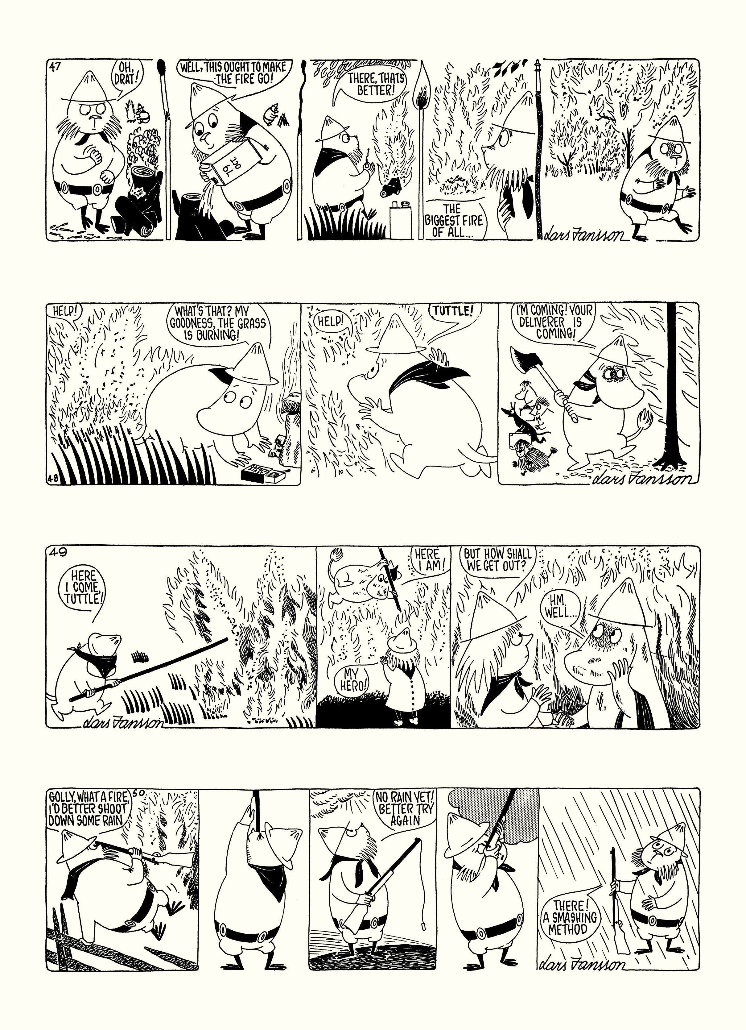 Read online Moomin: The Complete Lars Jansson Comic Strip comic -  Issue # TPB 7 - 39