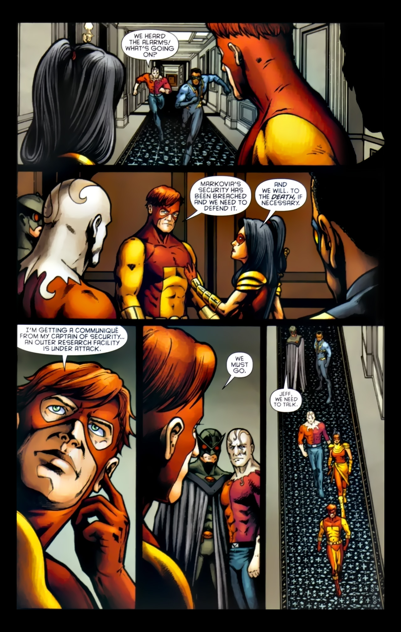 Read online The Outsiders (2009) comic -  Issue #27 - 14