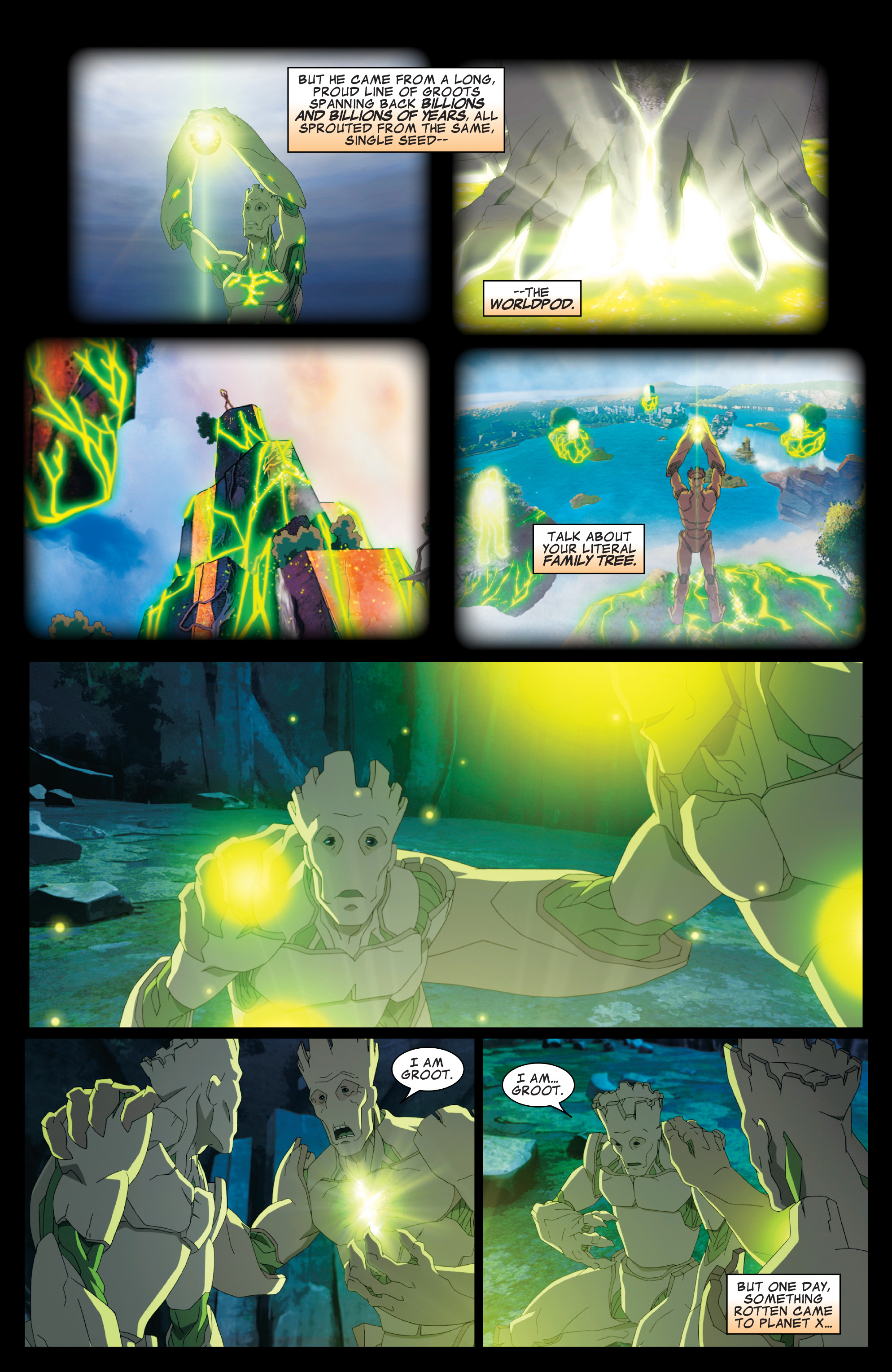 Read online Marvel Universe Guardians of the Galaxy [I] comic -  Issue #4 - 14