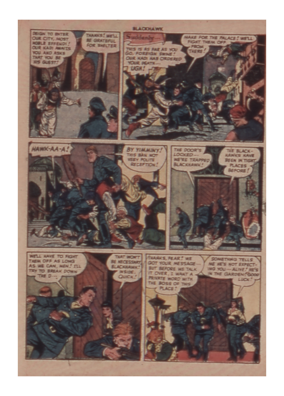 Read online Blackhawk (1957) comic -  Issue #19 - 21