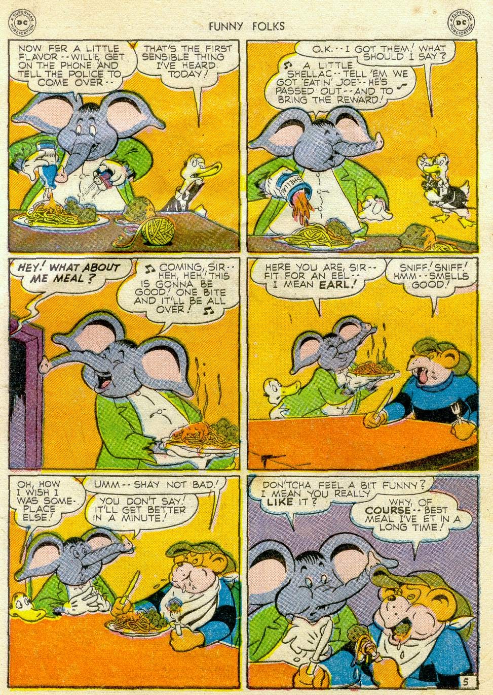 Read online Funny Folks comic -  Issue #5 - 7