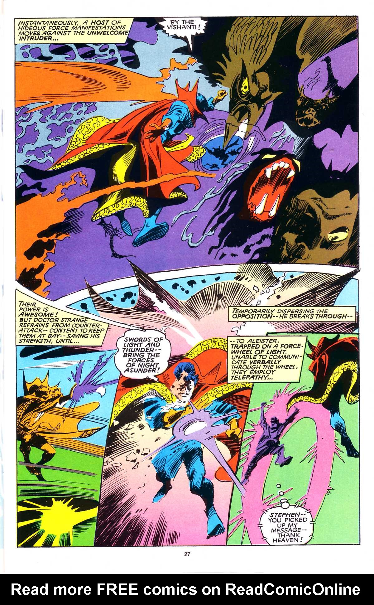 Read online Marvel Fanfare (1982) comic -  Issue #52 - 29