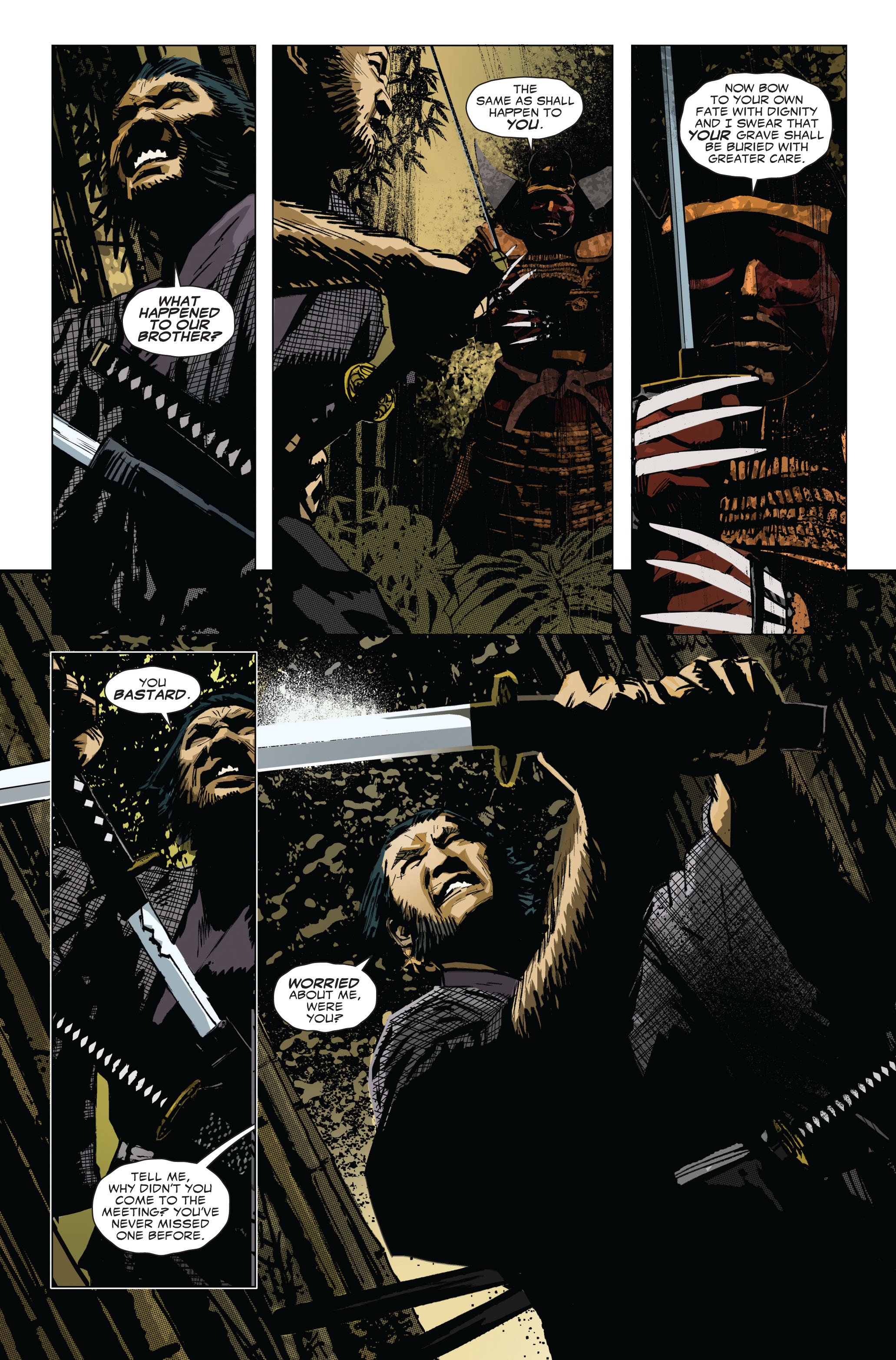 Read online 5 Ronin (2011) comic -  Issue #1 - 18