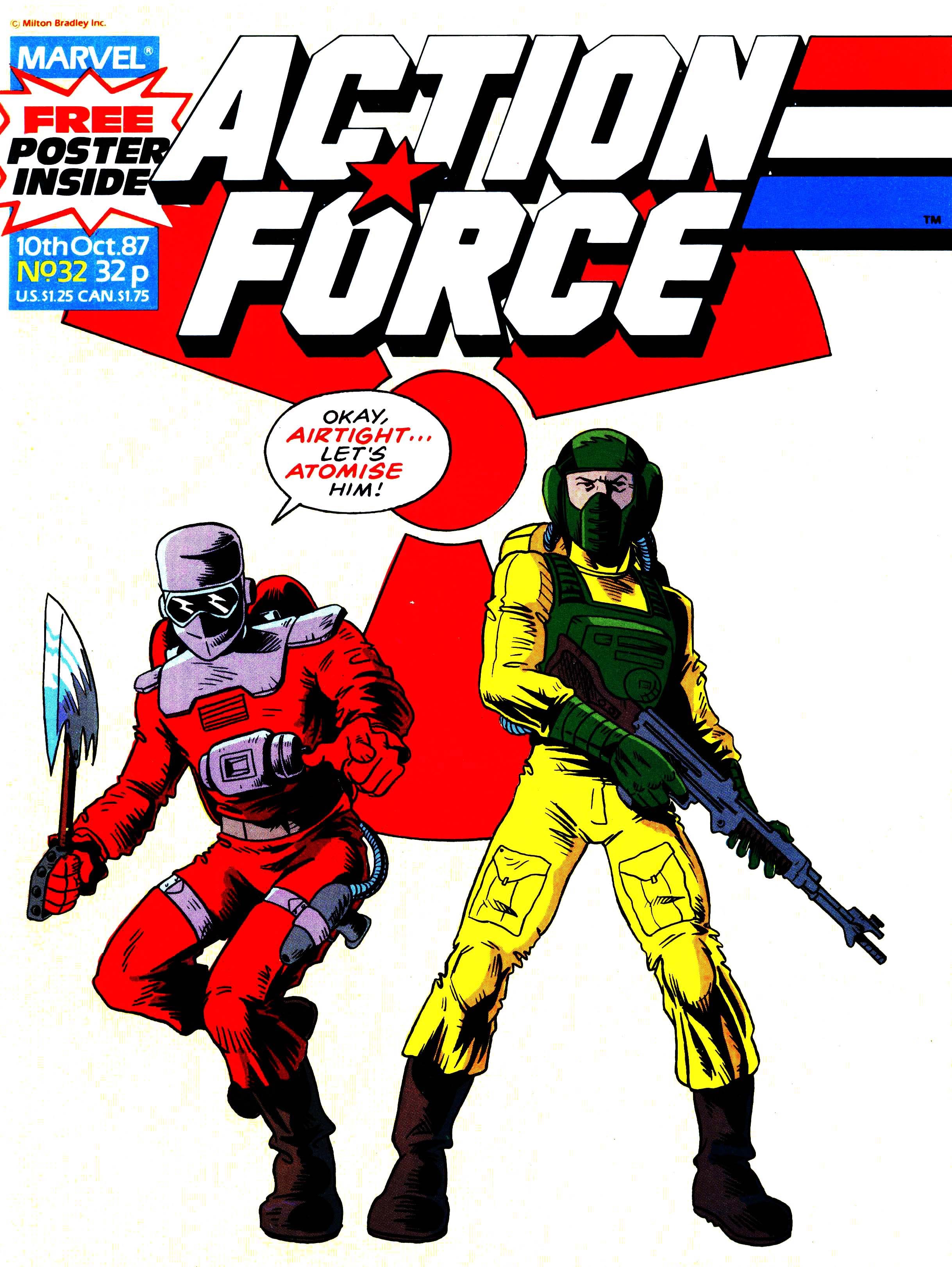 Read online Action Force comic -  Issue #32 - 1