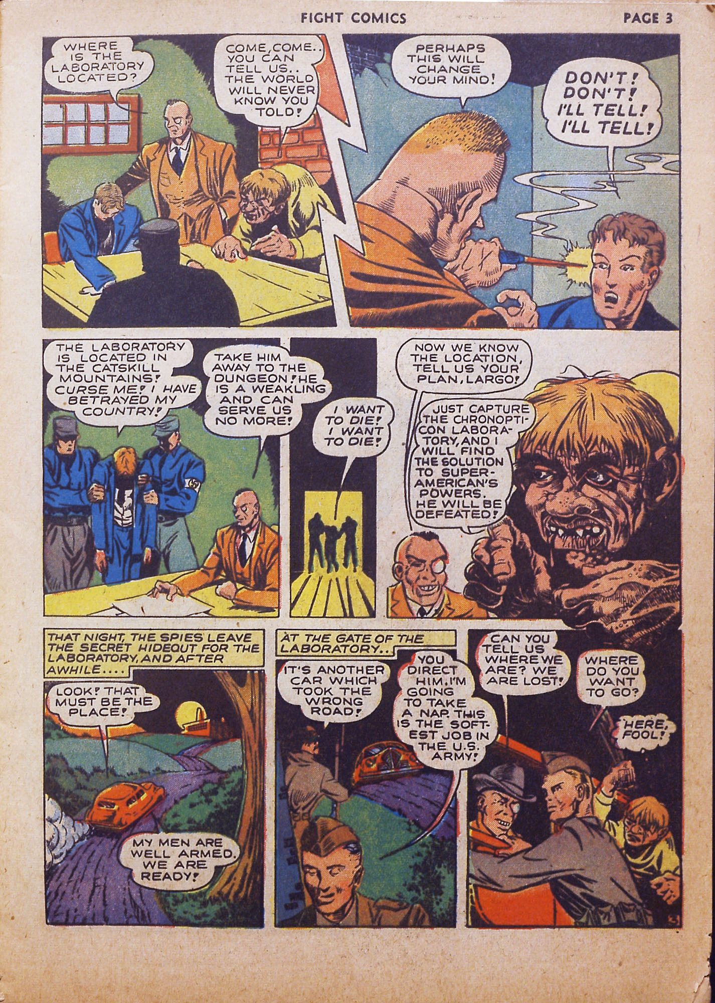 Read online Fight Comics comic -  Issue #18 - 5