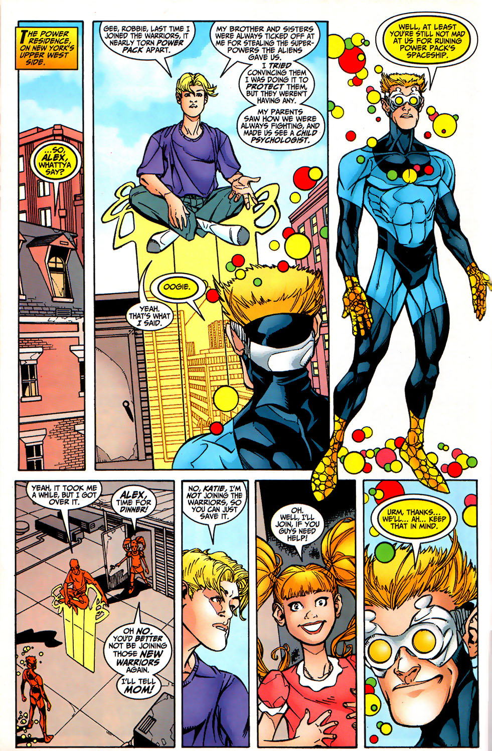 Read online New Warriors (1999) comic -  Issue #1 - 13