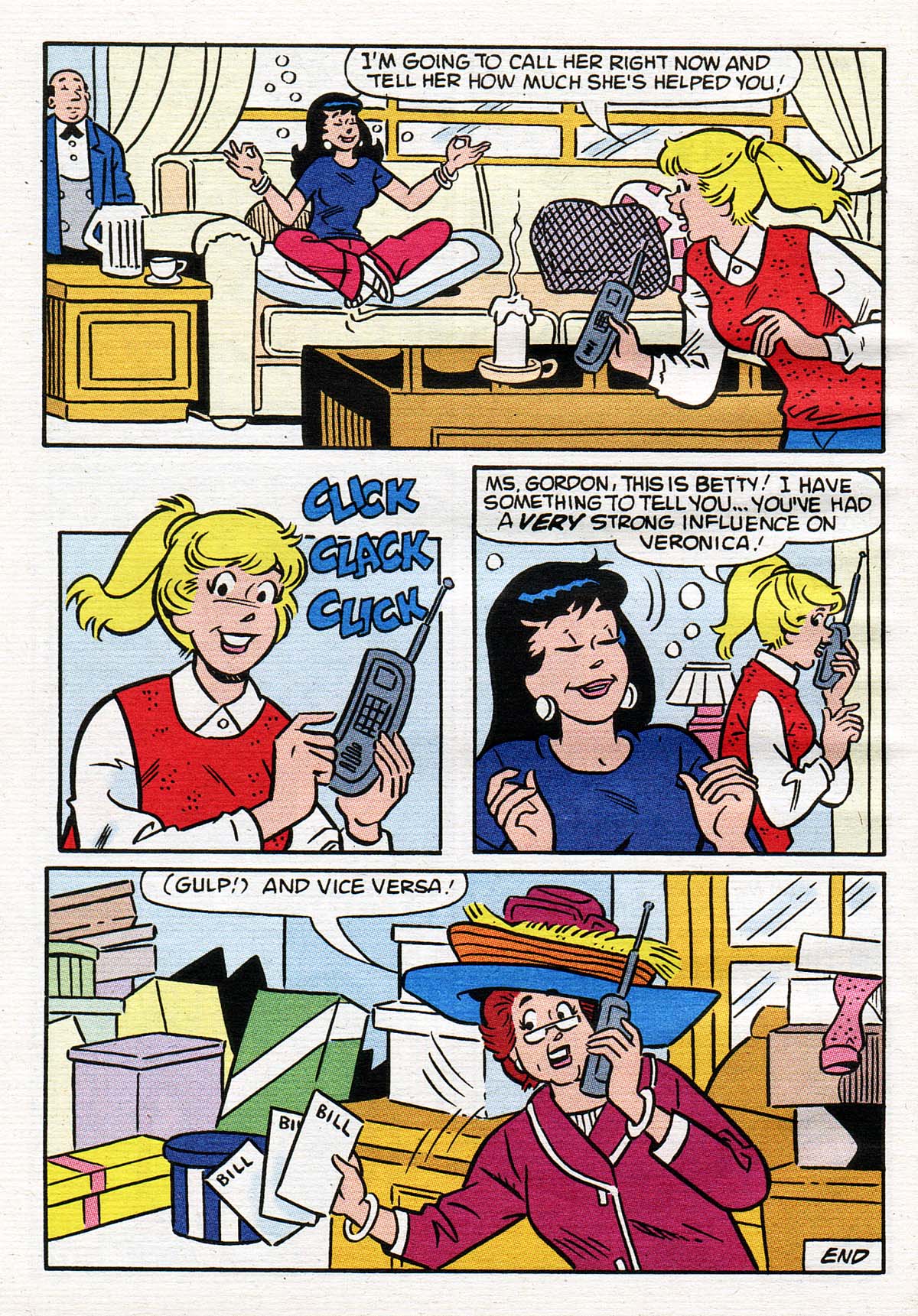 Read online Betty and Veronica Digest Magazine comic -  Issue #128 - 7