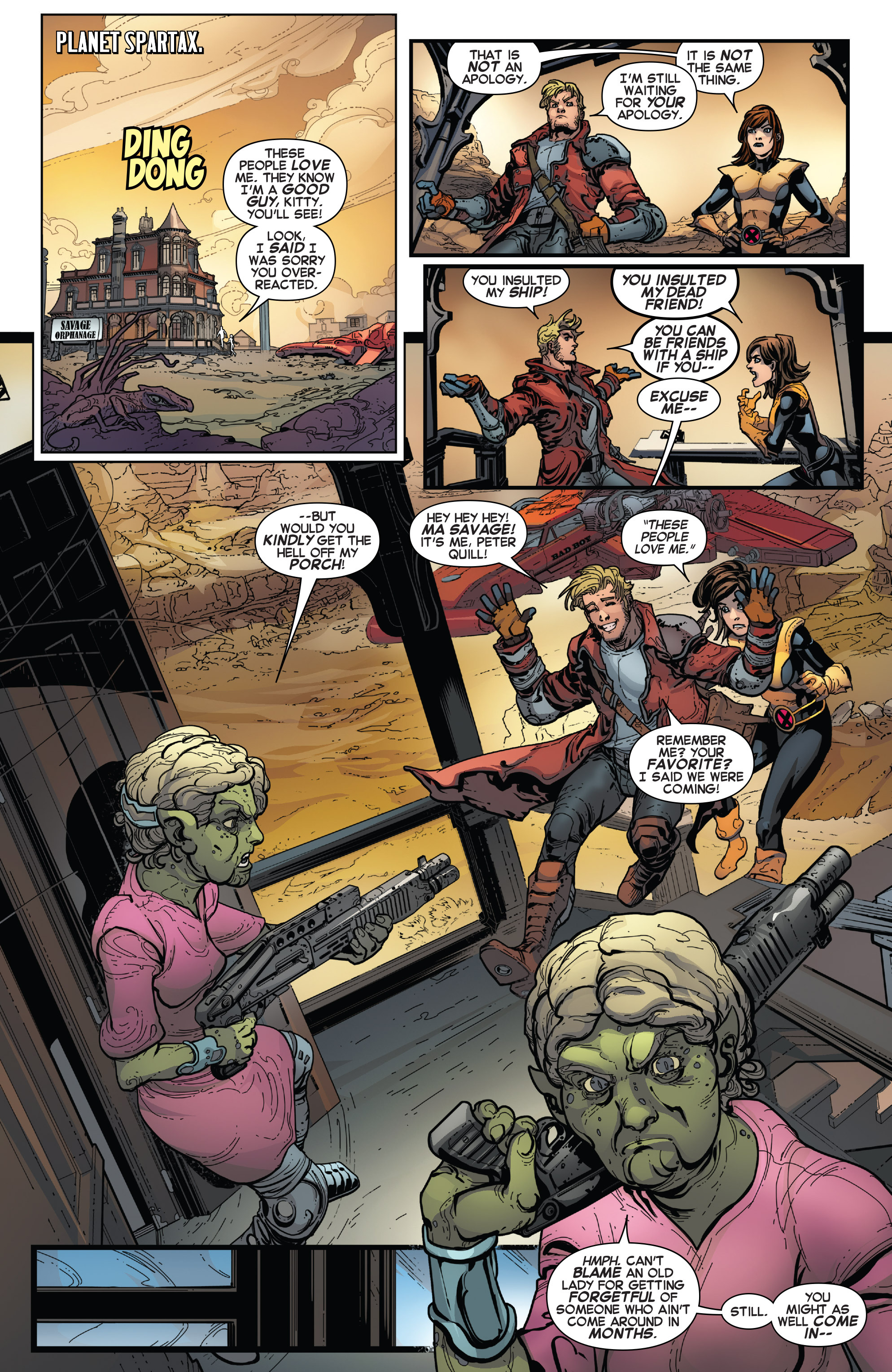 Read online Legendary Star-Lord comic -  Issue #8 - 9
