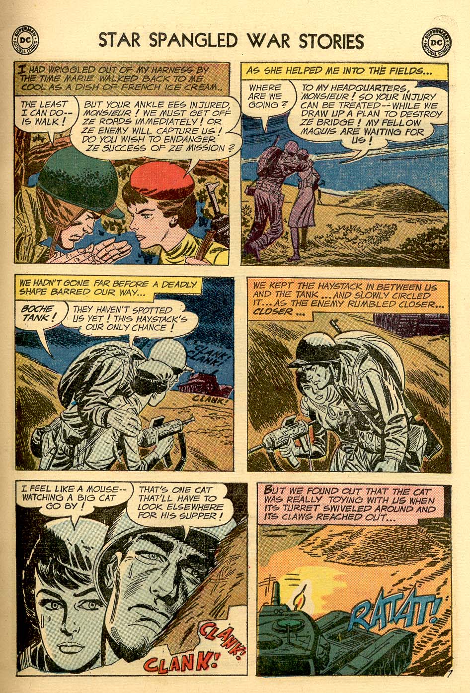 Read online Star Spangled War Stories (1952) comic -  Issue #84 - 8