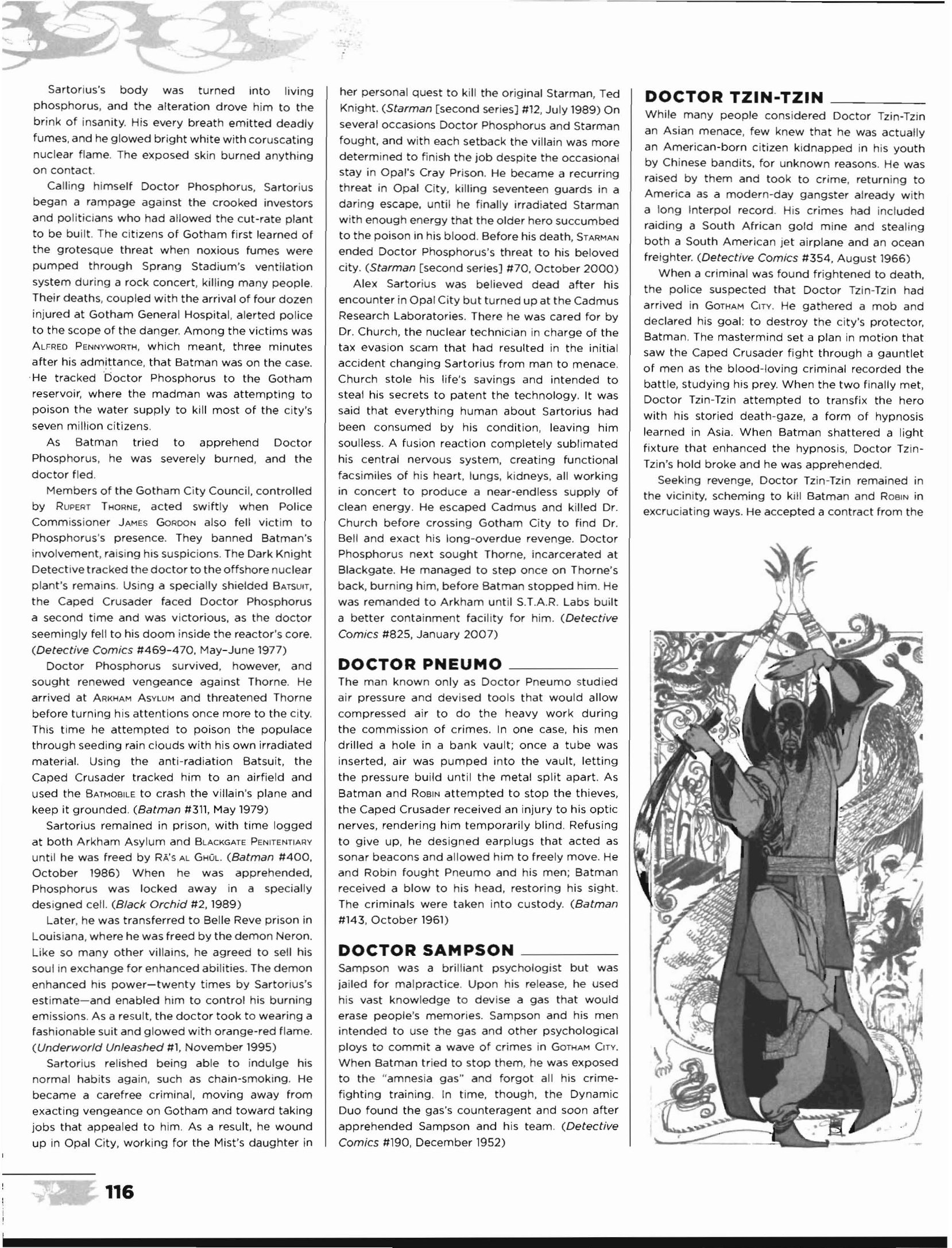 Read online The Essential Batman Encyclopedia comic -  Issue # TPB (Part 2) - 28