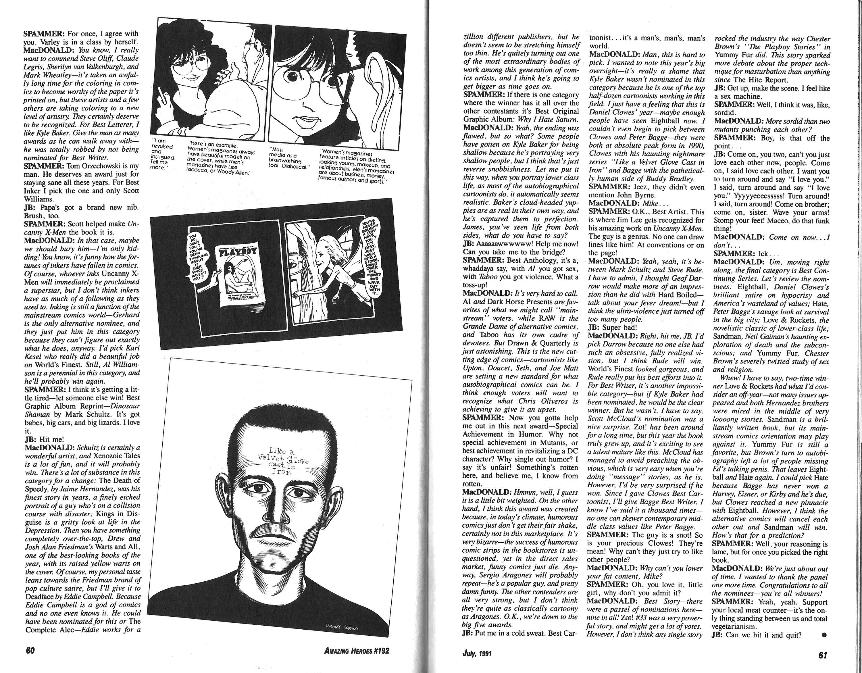 Read online Amazing Heroes comic -  Issue #192 - 31