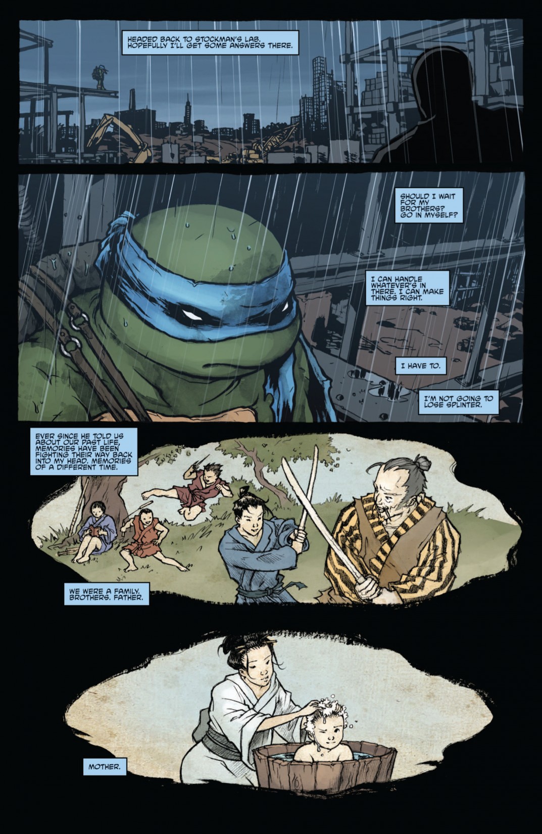 Read online Teenage Mutant Ninja Turtles Micro-Series comic -  Issue #4 - 5