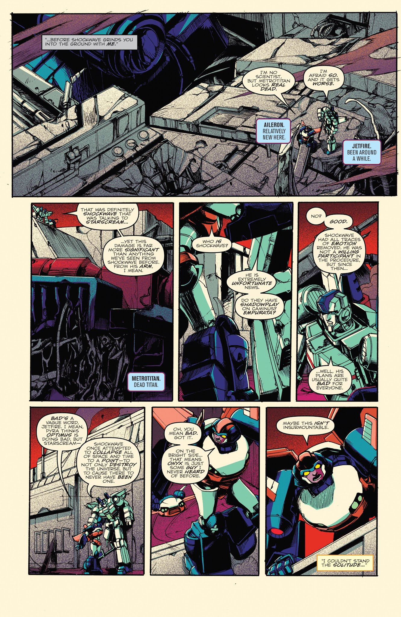 Read online Optimus Prime comic -  Issue #20 - 15
