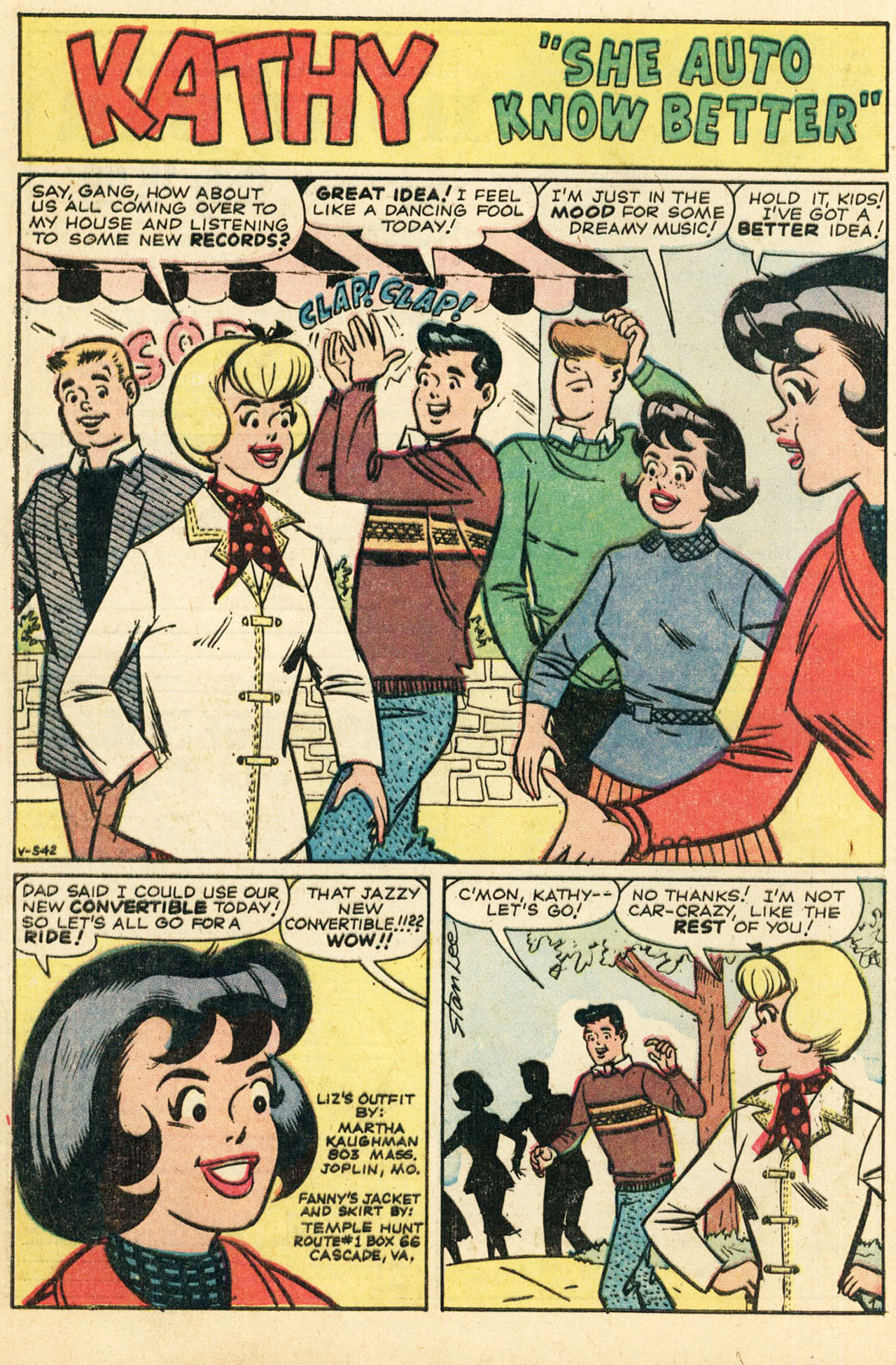 Read online Kathy (1959) comic -  Issue #15 - 28