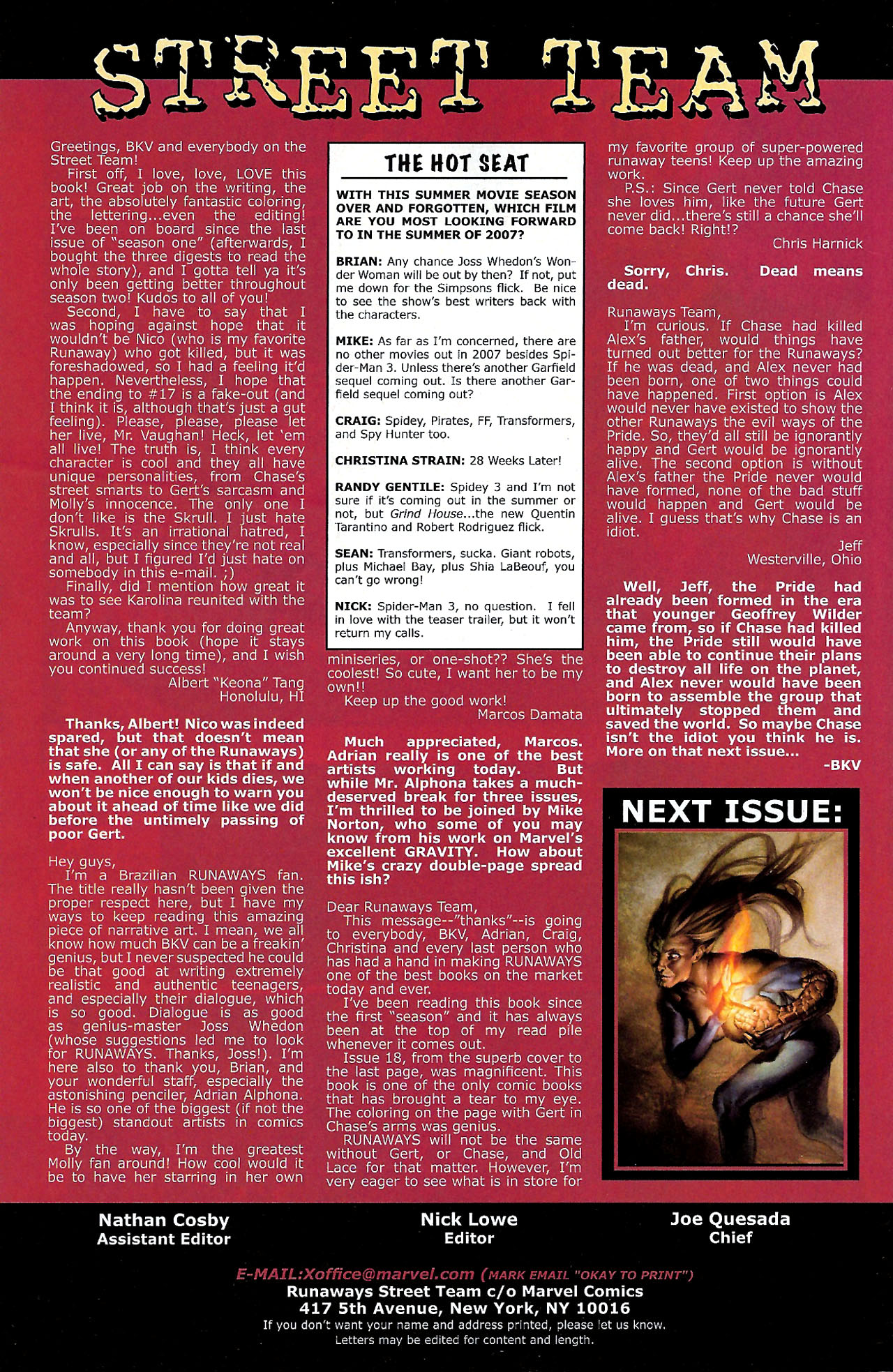 Read online Runaways (2005) comic -  Issue #19 - 24