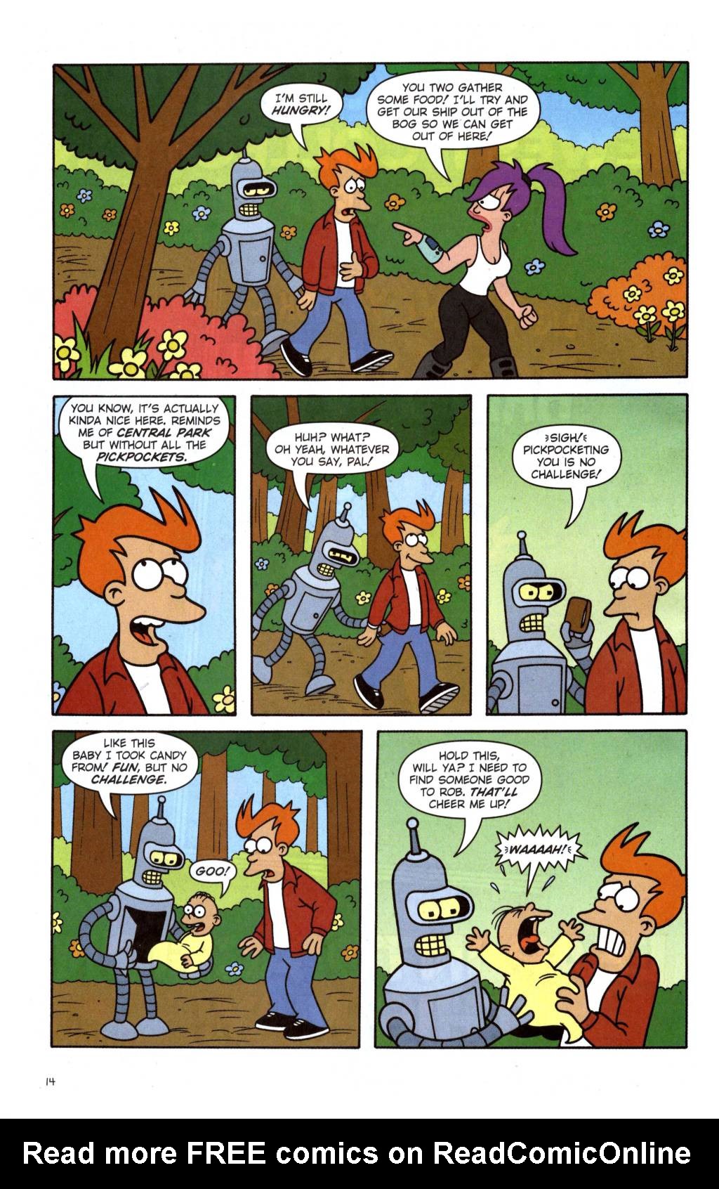 Read online Futurama Comics comic -  Issue #25 - 12