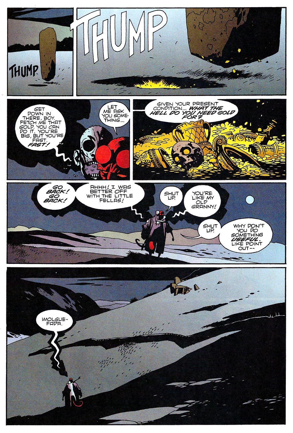 Read online Hellboy: The Corpse and the Iron Shoes comic -  Issue # Full - 15