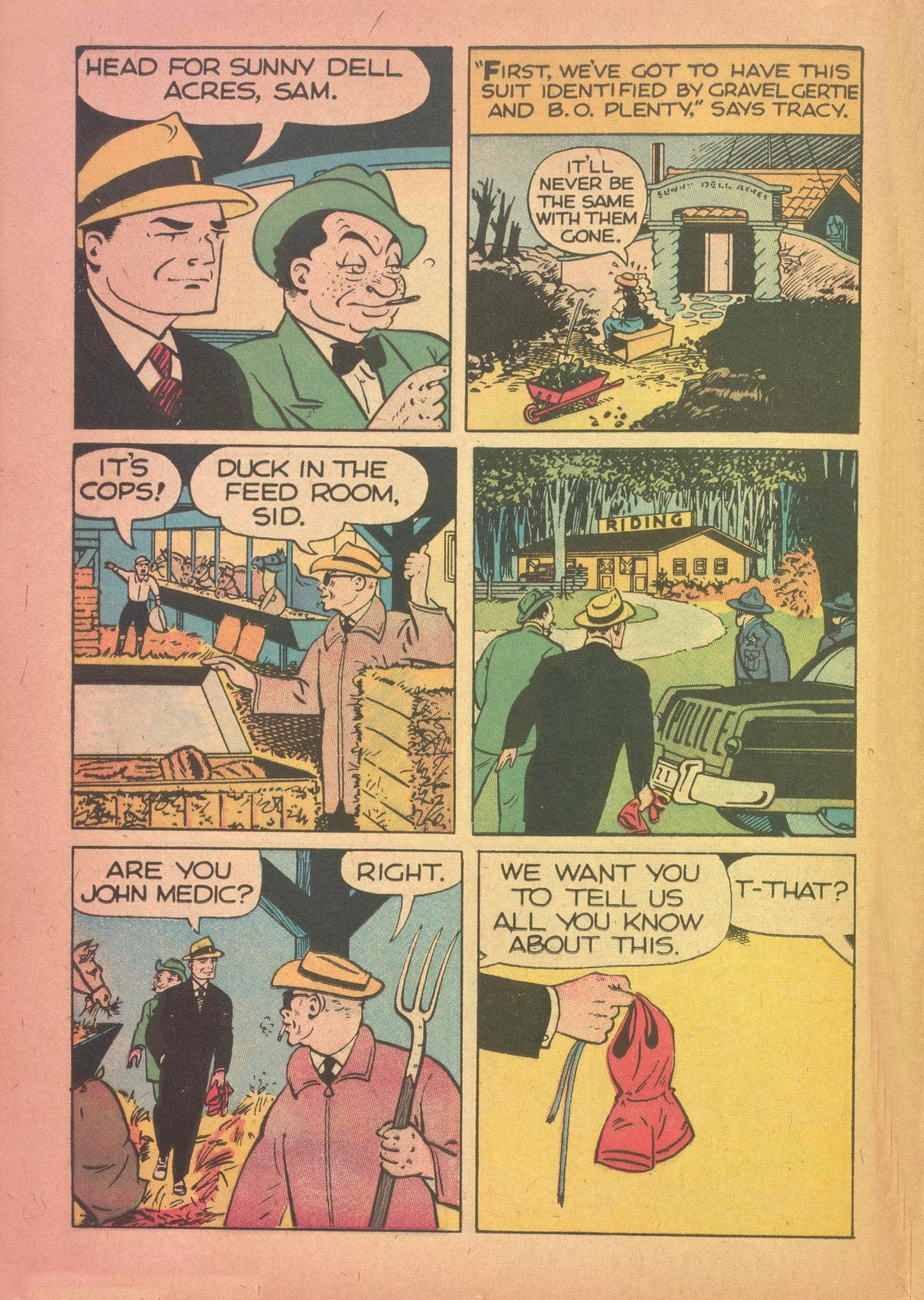 Read online Dick Tracy comic -  Issue #104 - 12