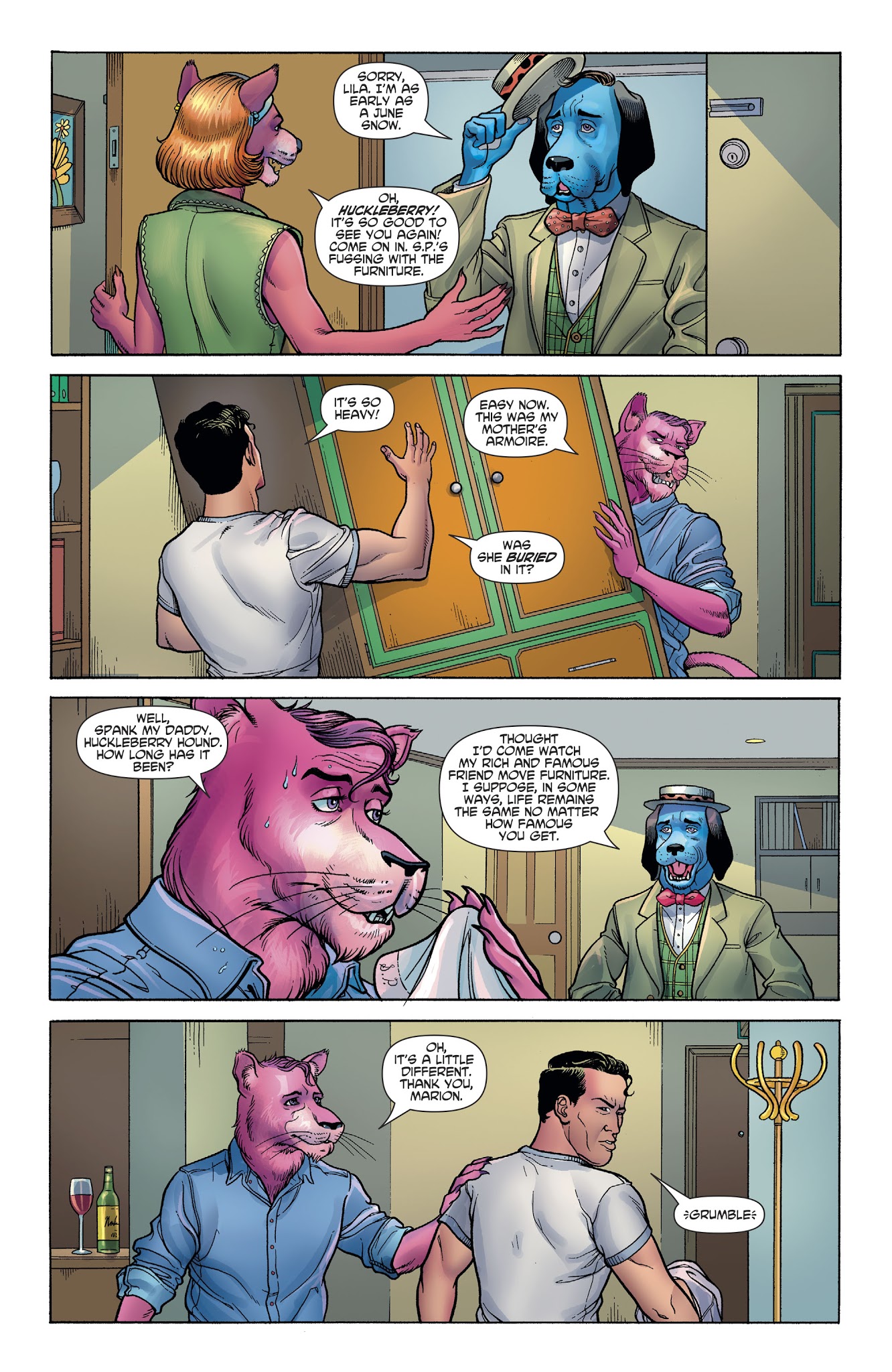 Read online Exit Stage Left: The Snagglepuss Chronicles comic -  Issue #1 - 20