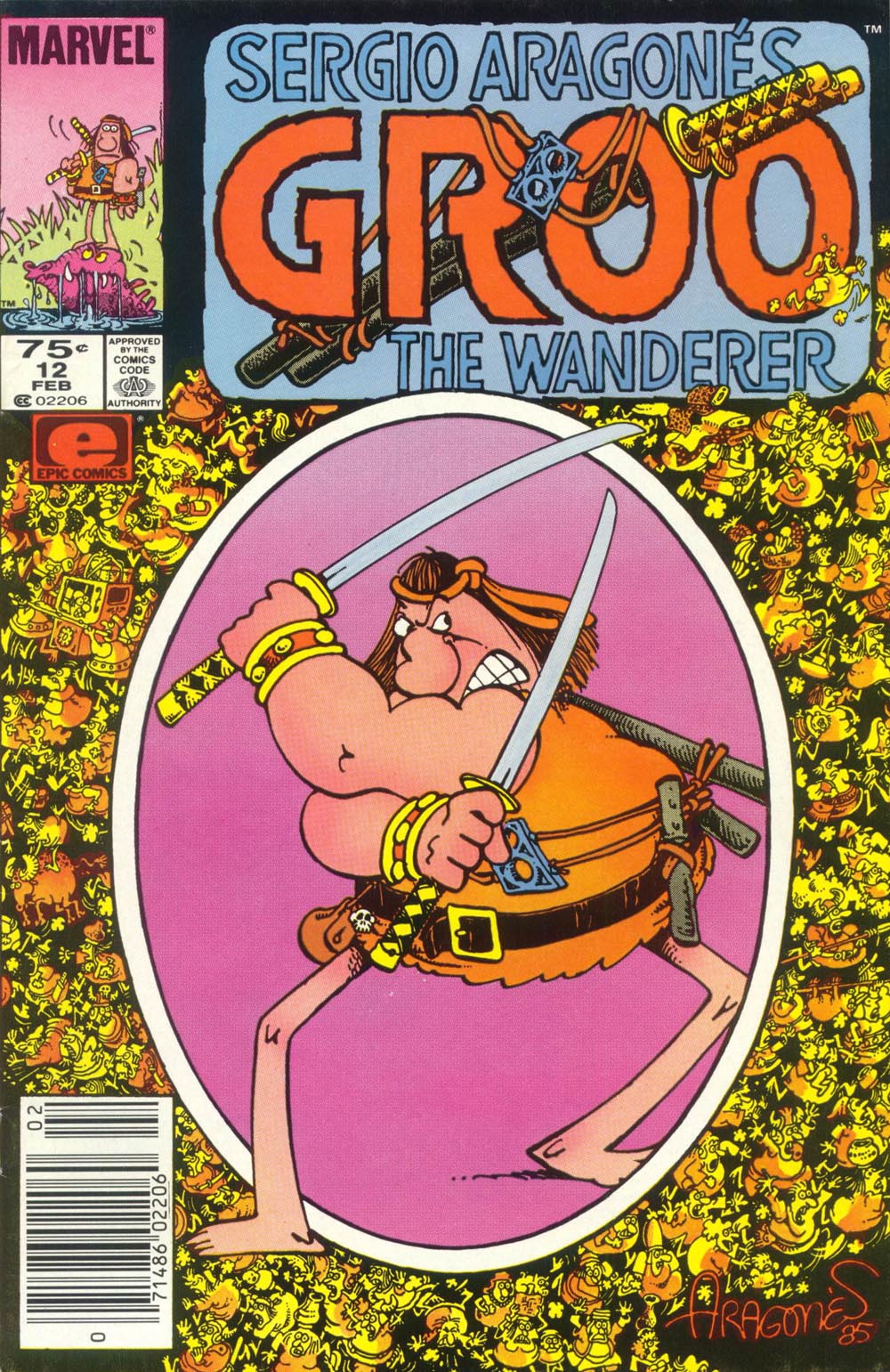 Read online Sergio Aragonés Groo the Wanderer comic -  Issue #12 - 1