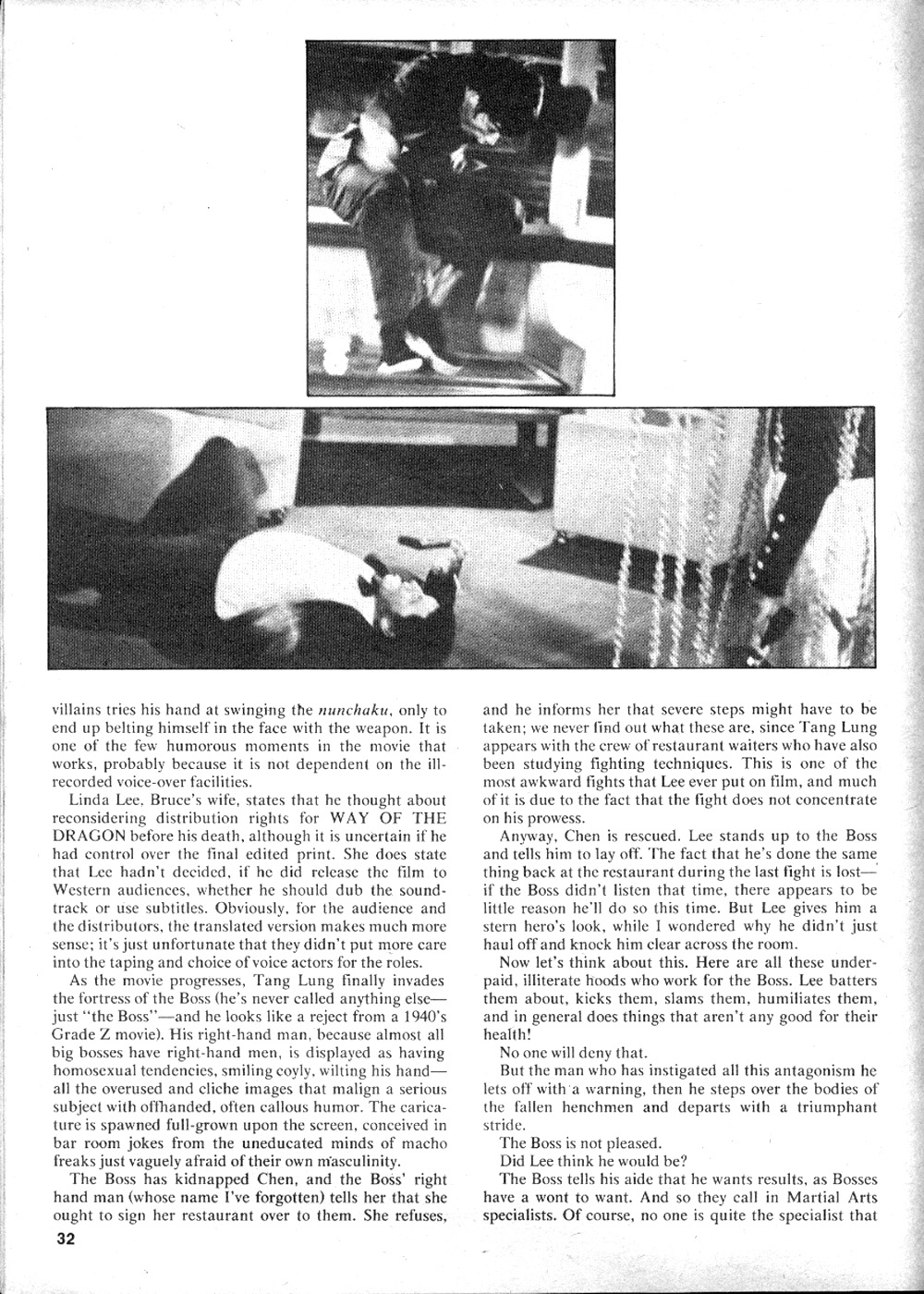 Read online The Deadly Hands of Kung Fu comic -  Issue #7 - 32