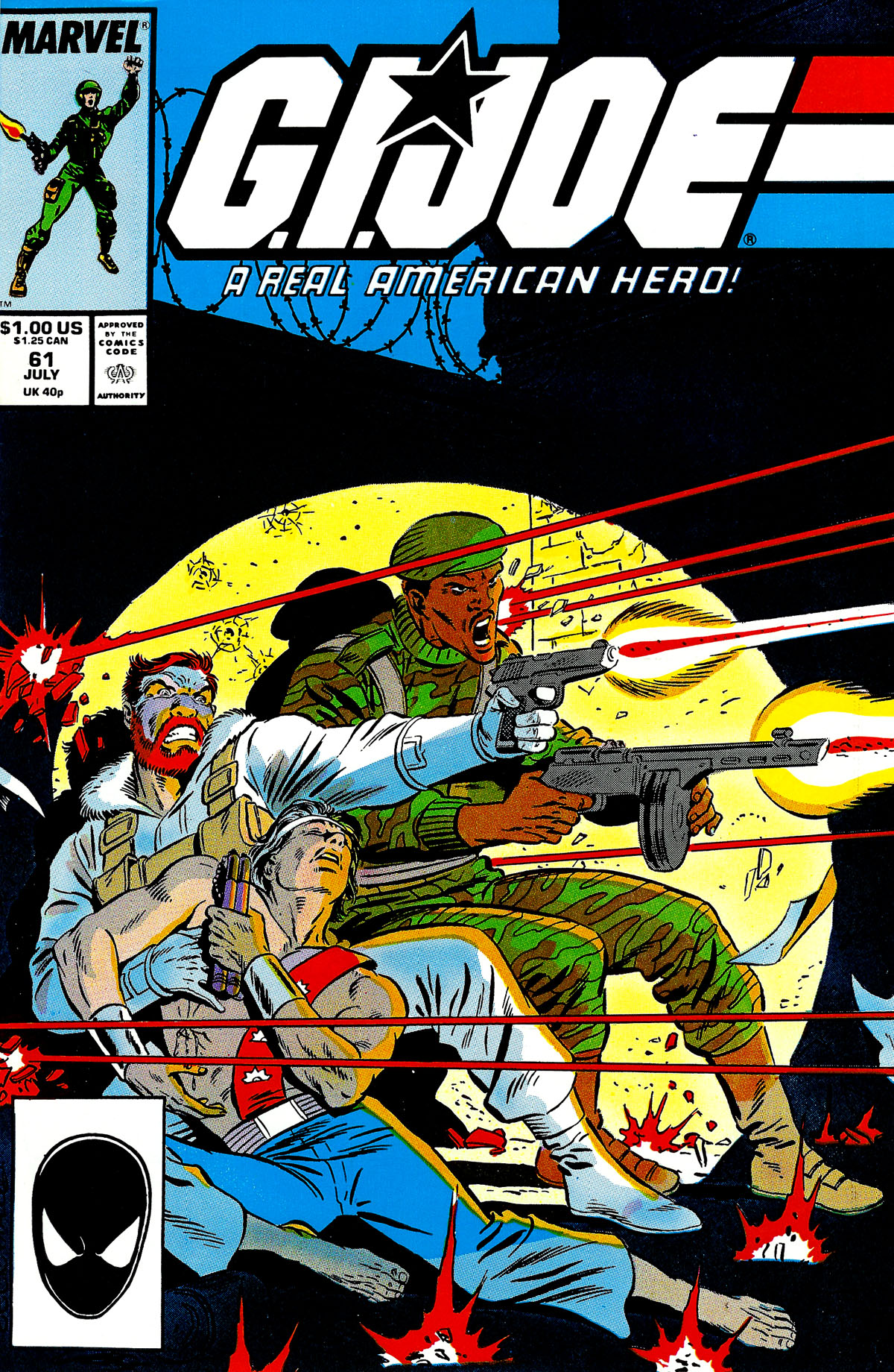 Read online G.I. Joe: A Real American Hero comic -  Issue #61 - 1
