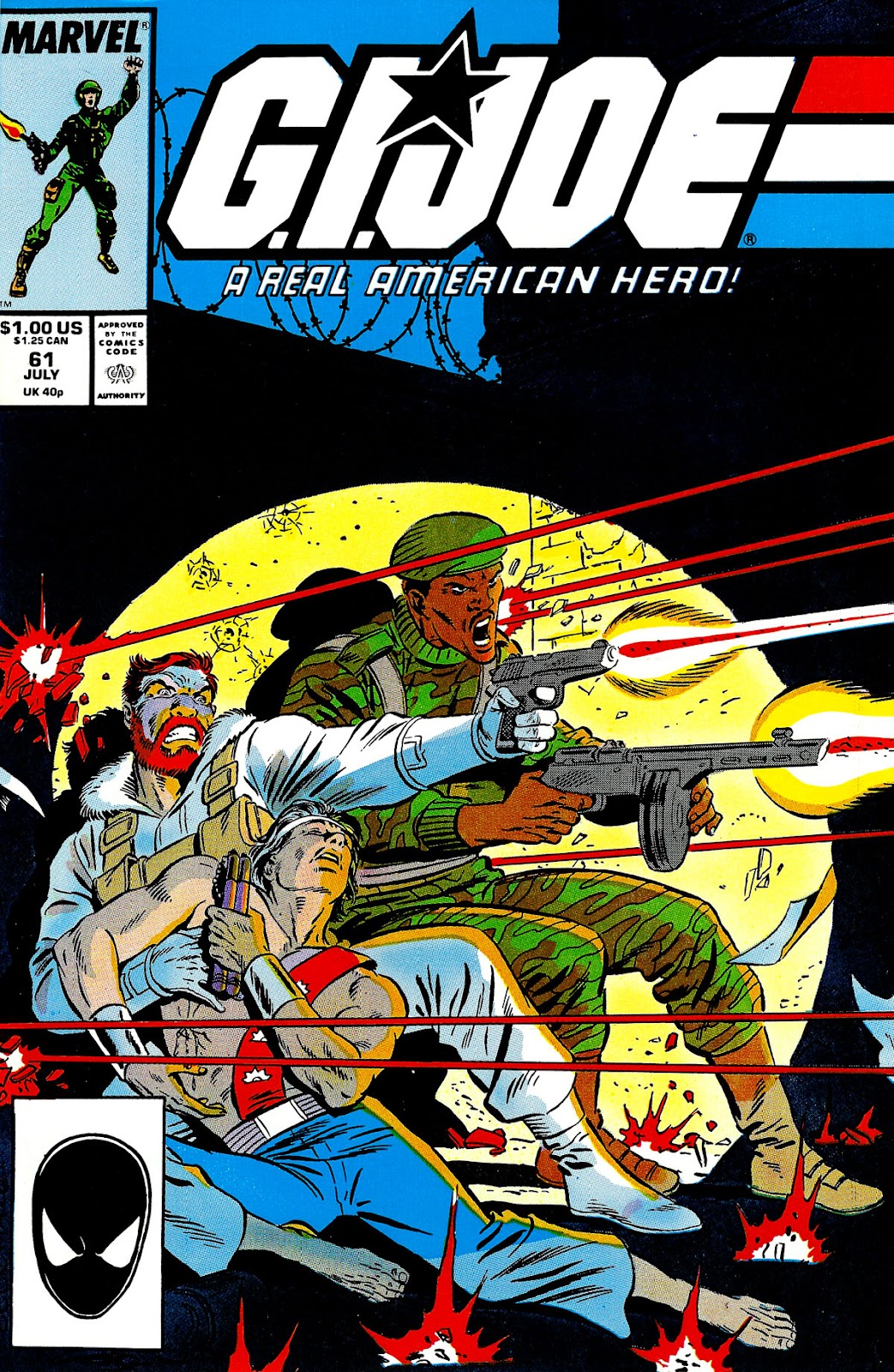 G.I. Joe: A Real American Hero issue 61 - Page 1