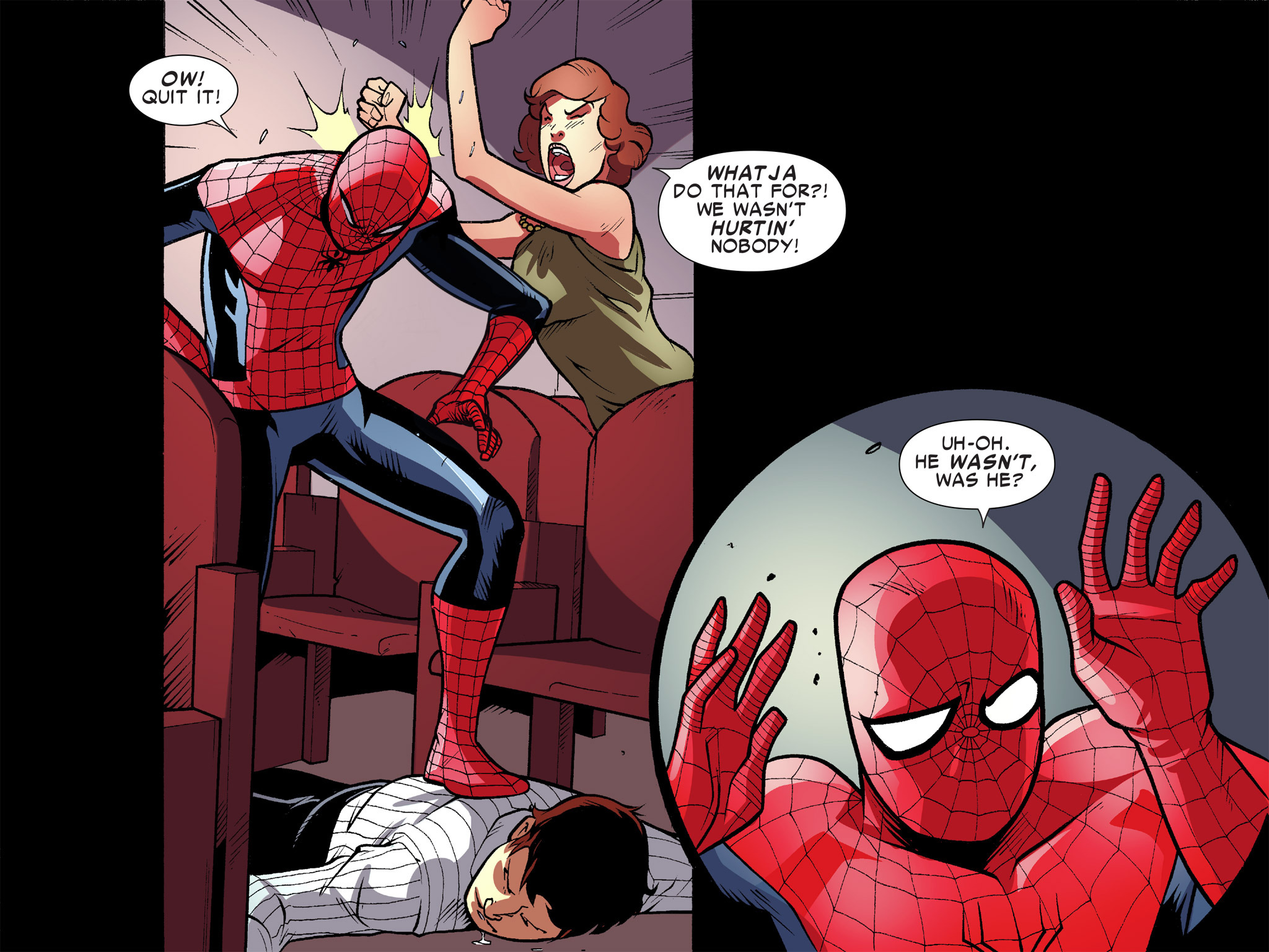 Read online Ultimate Spider-Man (Infinite Comics) (2016) comic -  Issue #10 - 27