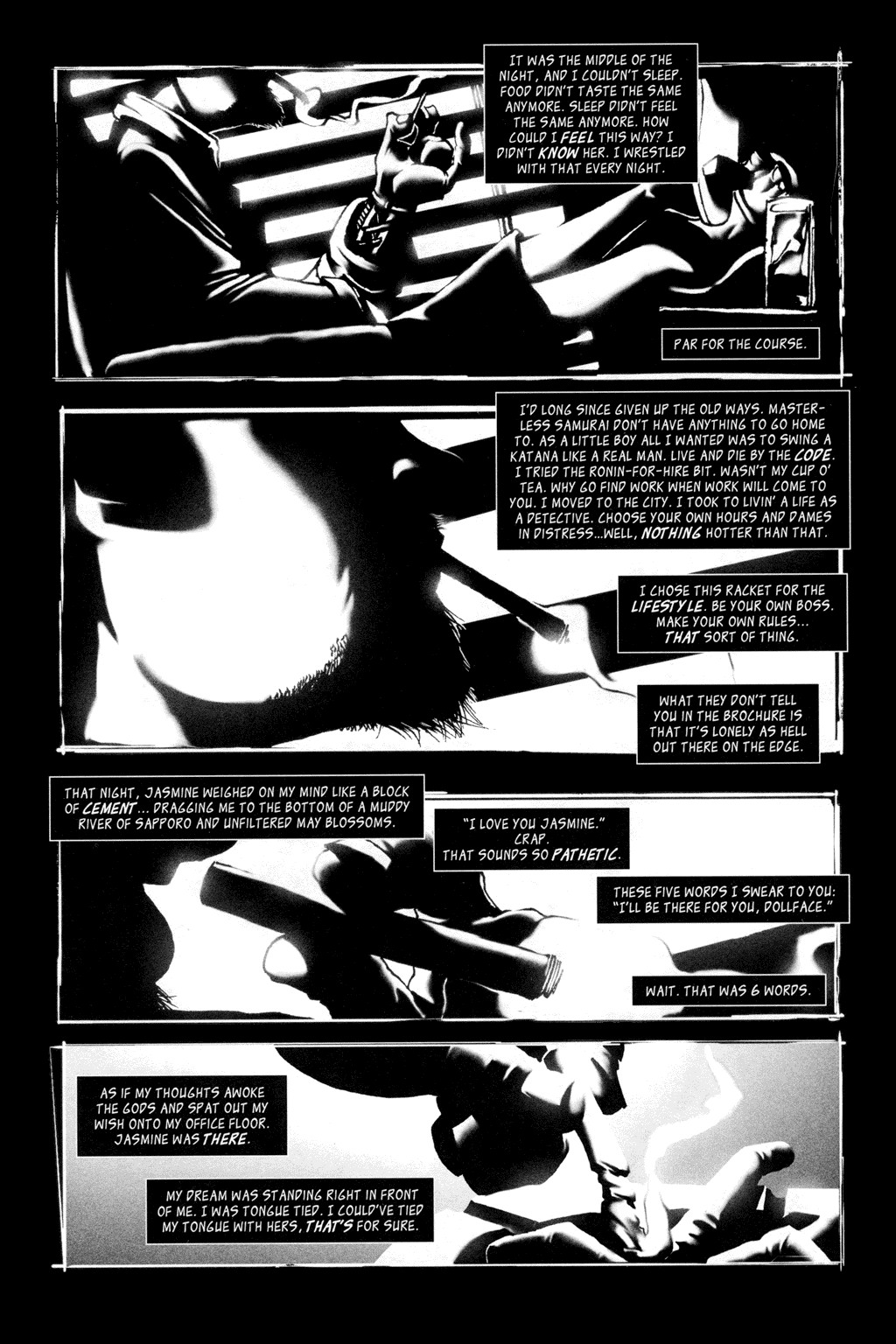 Read online Sam Noir: Samurai Detective comic -  Issue #1 - 6