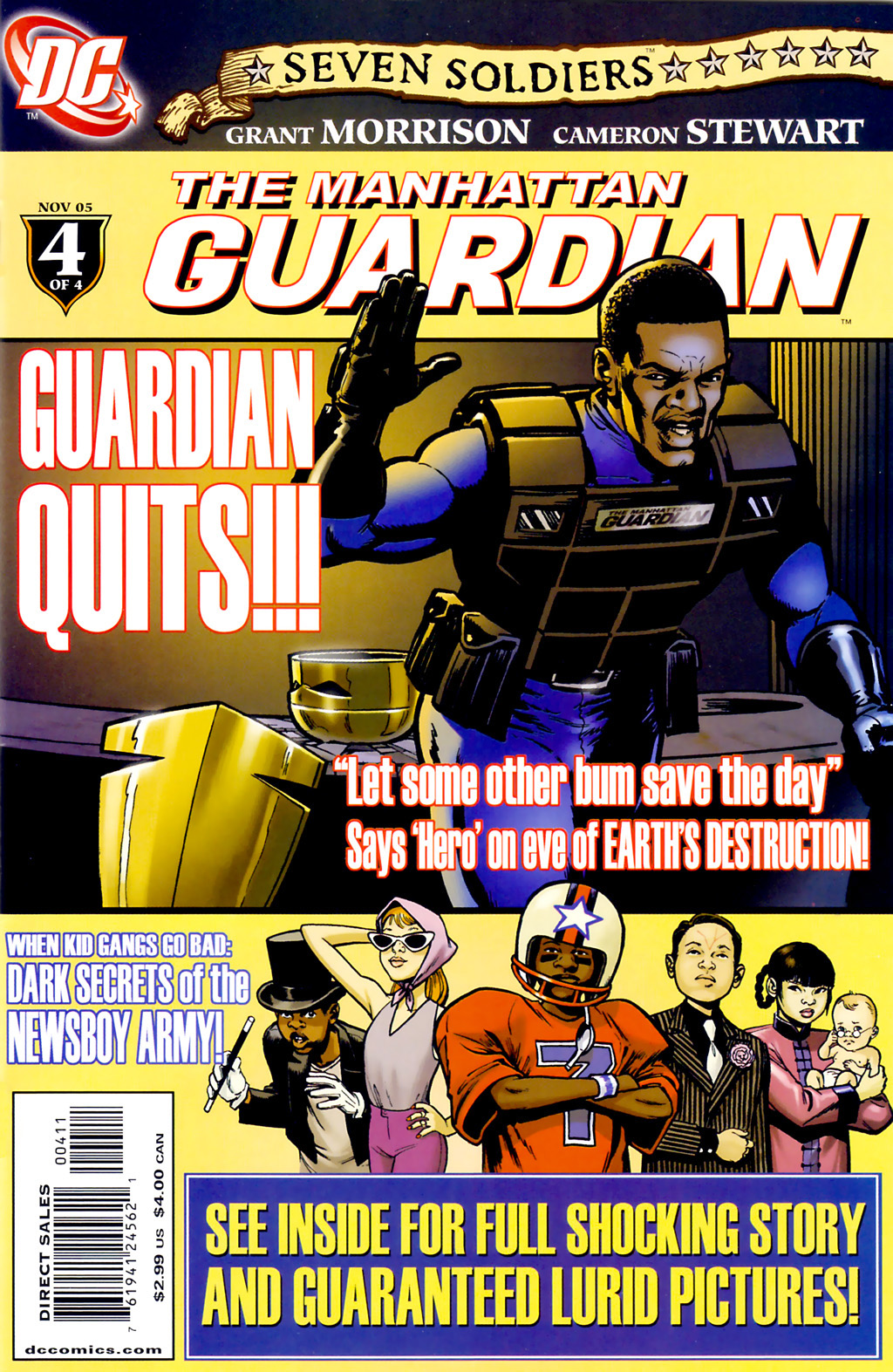 Read online Seven Soldiers: Guardian comic -  Issue #4 - 1