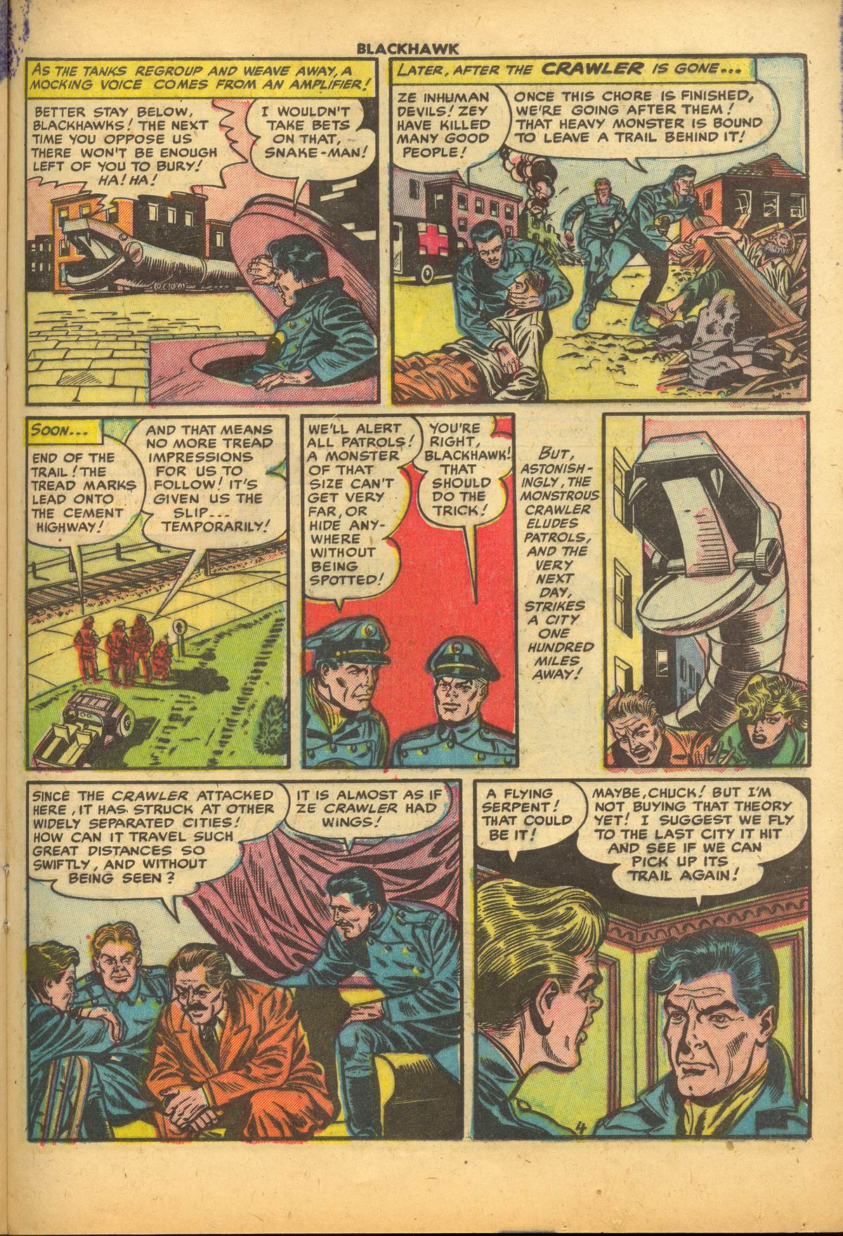 Read online Blackhawk (1957) comic -  Issue #66 - 22