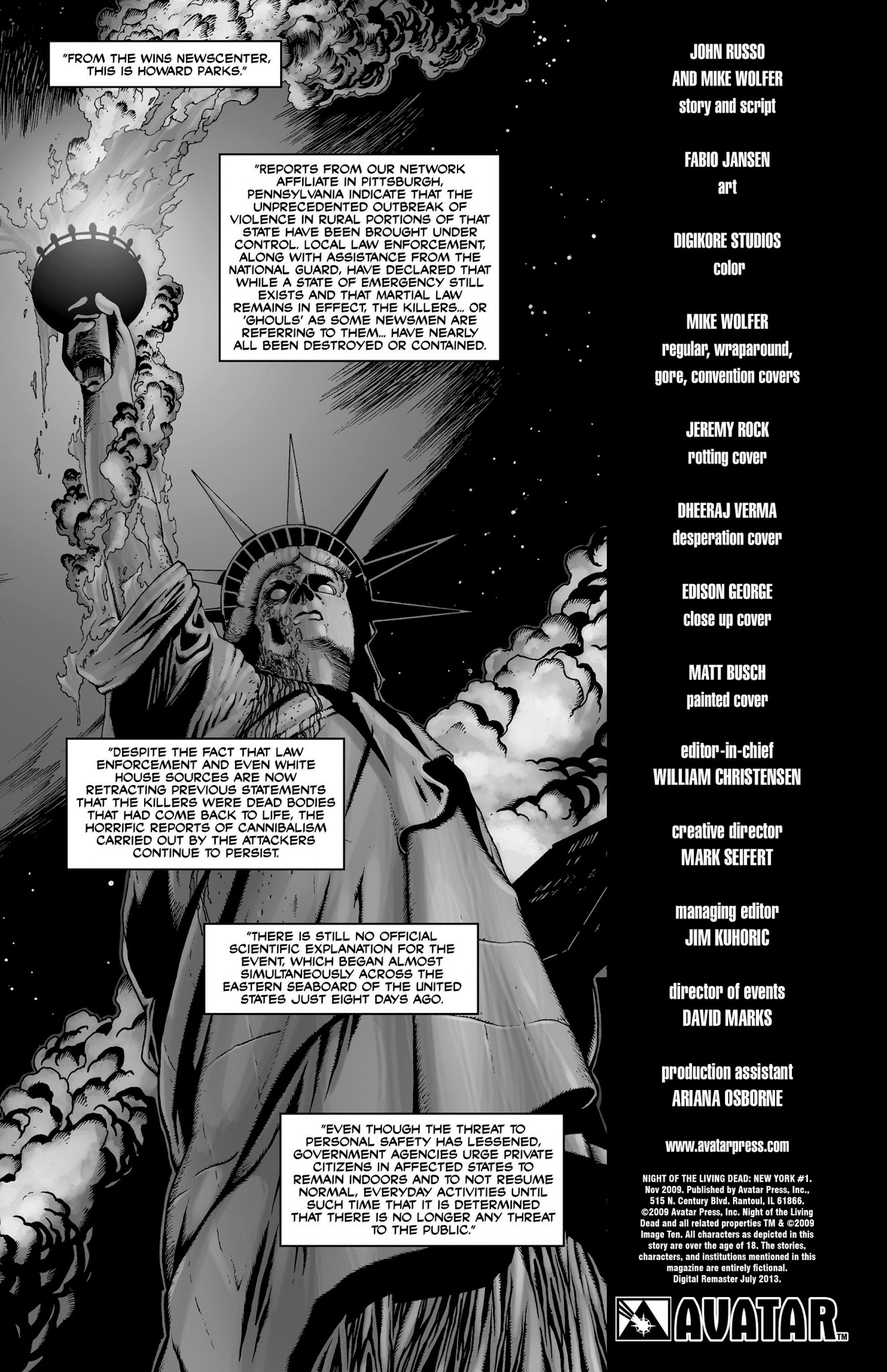 Read online Night of the Living Dead: New York comic -  Issue # Full - 2