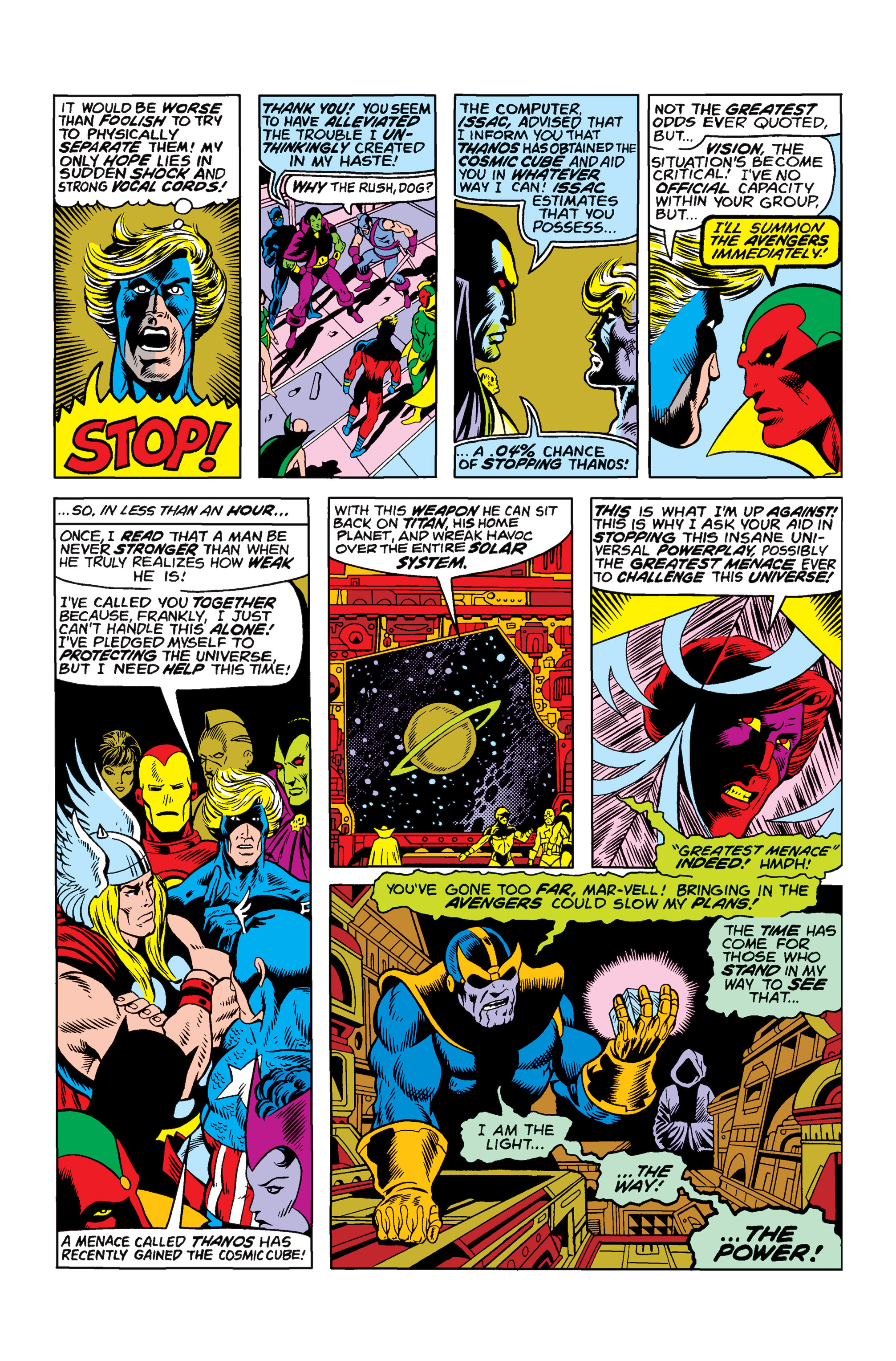 Read online Avengers vs. Thanos comic -  Issue # TPB (Part 1) - 229