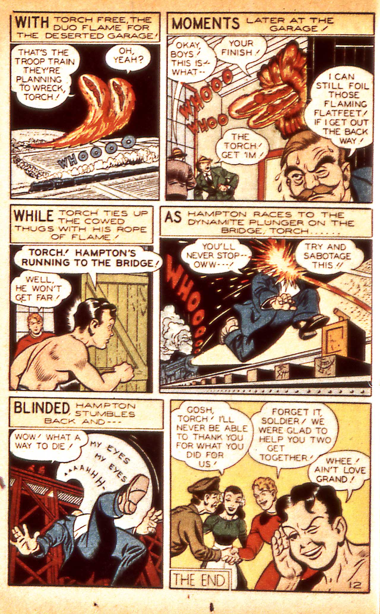 Read online The Human Torch (1940) comic -  Issue #17 - 27