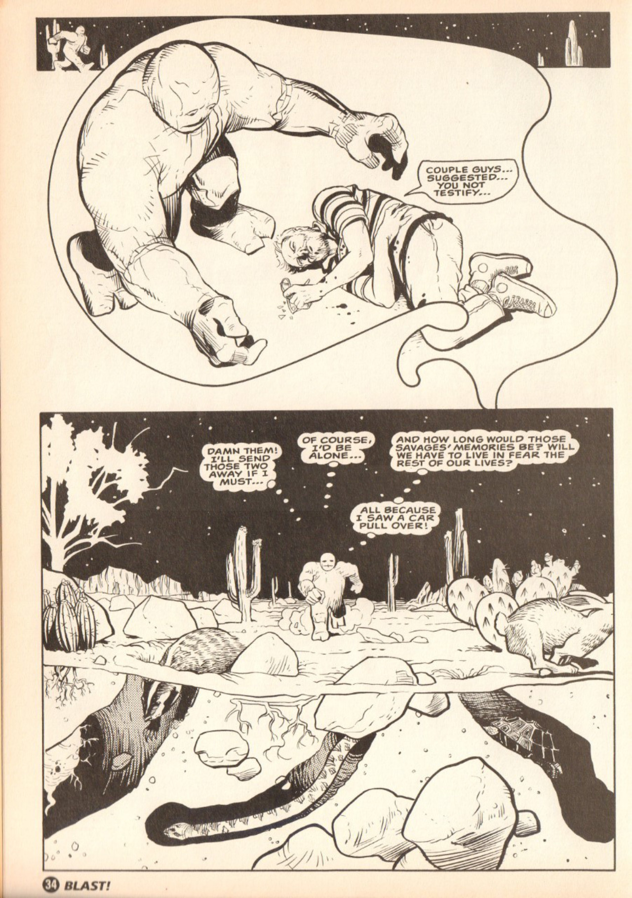 Read online Blast (1991) comic -  Issue #2 - 60