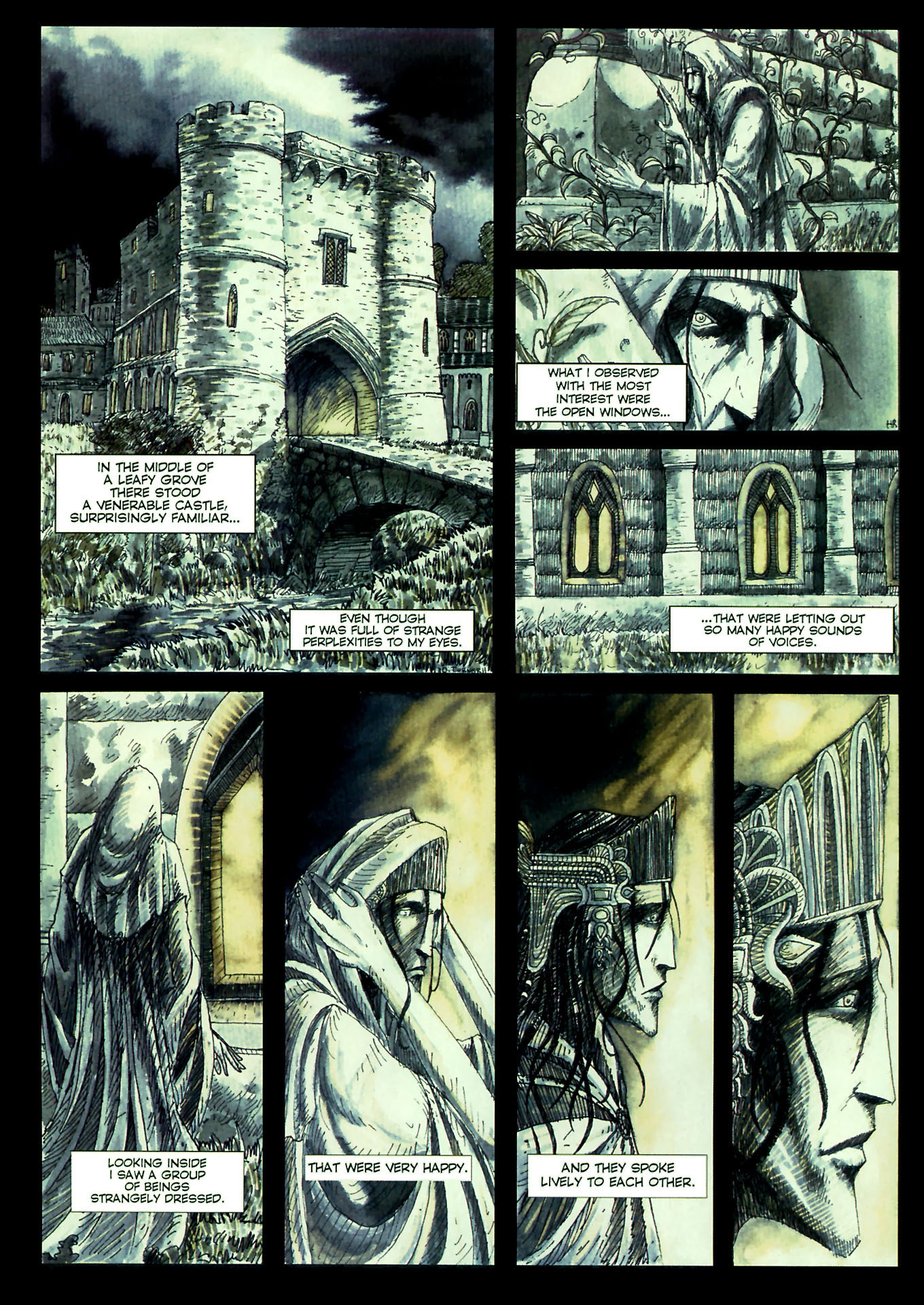 Read online H.P. Lovecraft - The Temple comic -  Issue # Full - 13