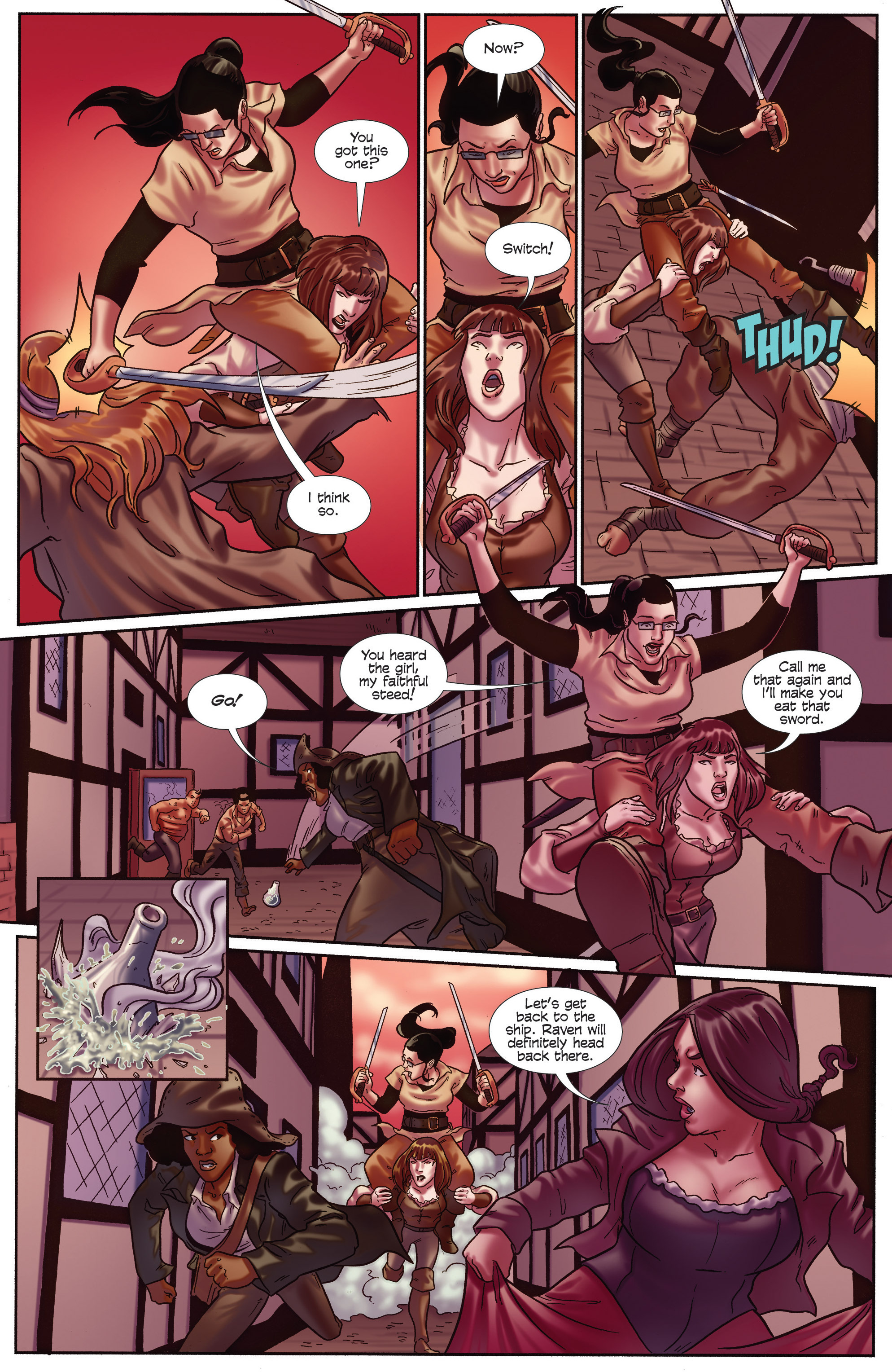 Read online Princeless: Raven the Pirate Princess comic -  Issue #7 - 16