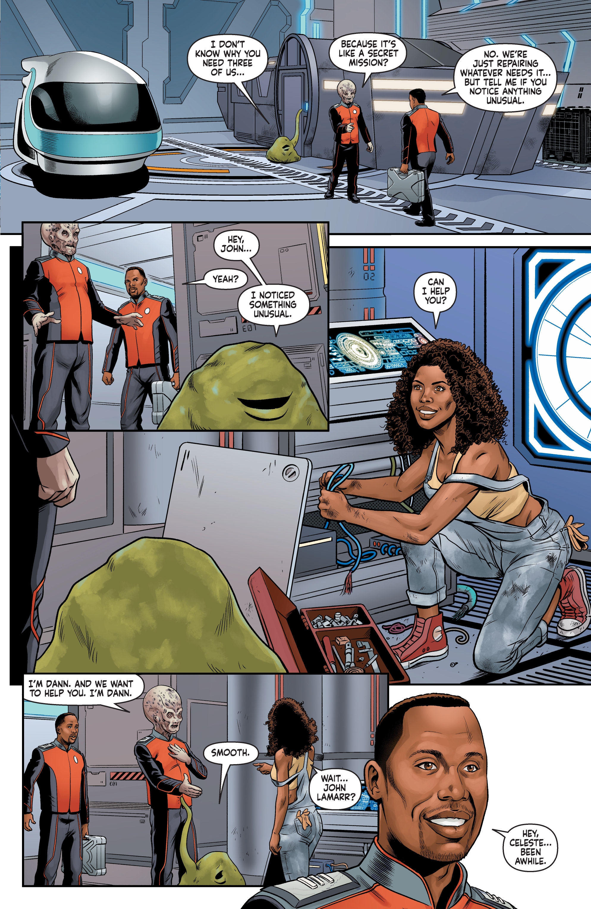 Read online The Orville comic -  Issue #3 - 9