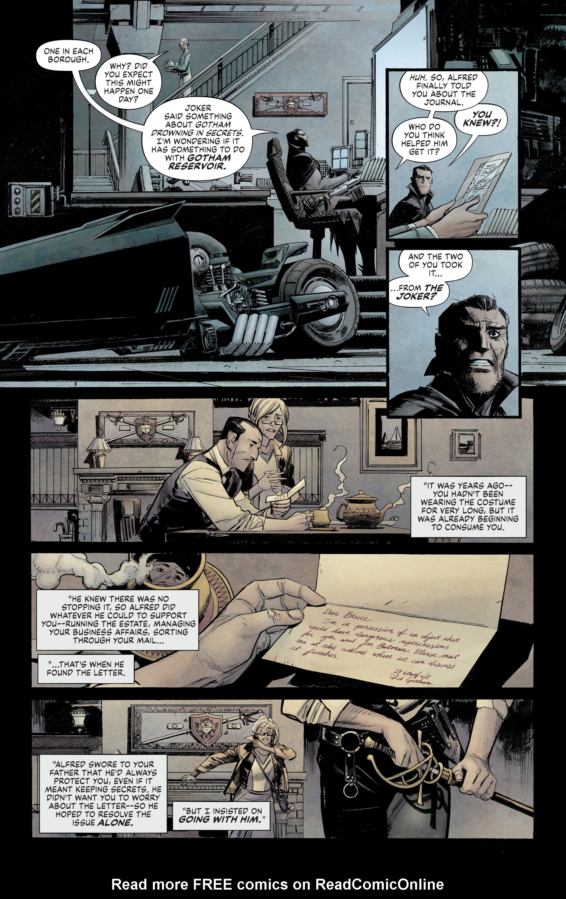 Read online Batman: Curse of the White Knight comic -  Issue #4 - 14