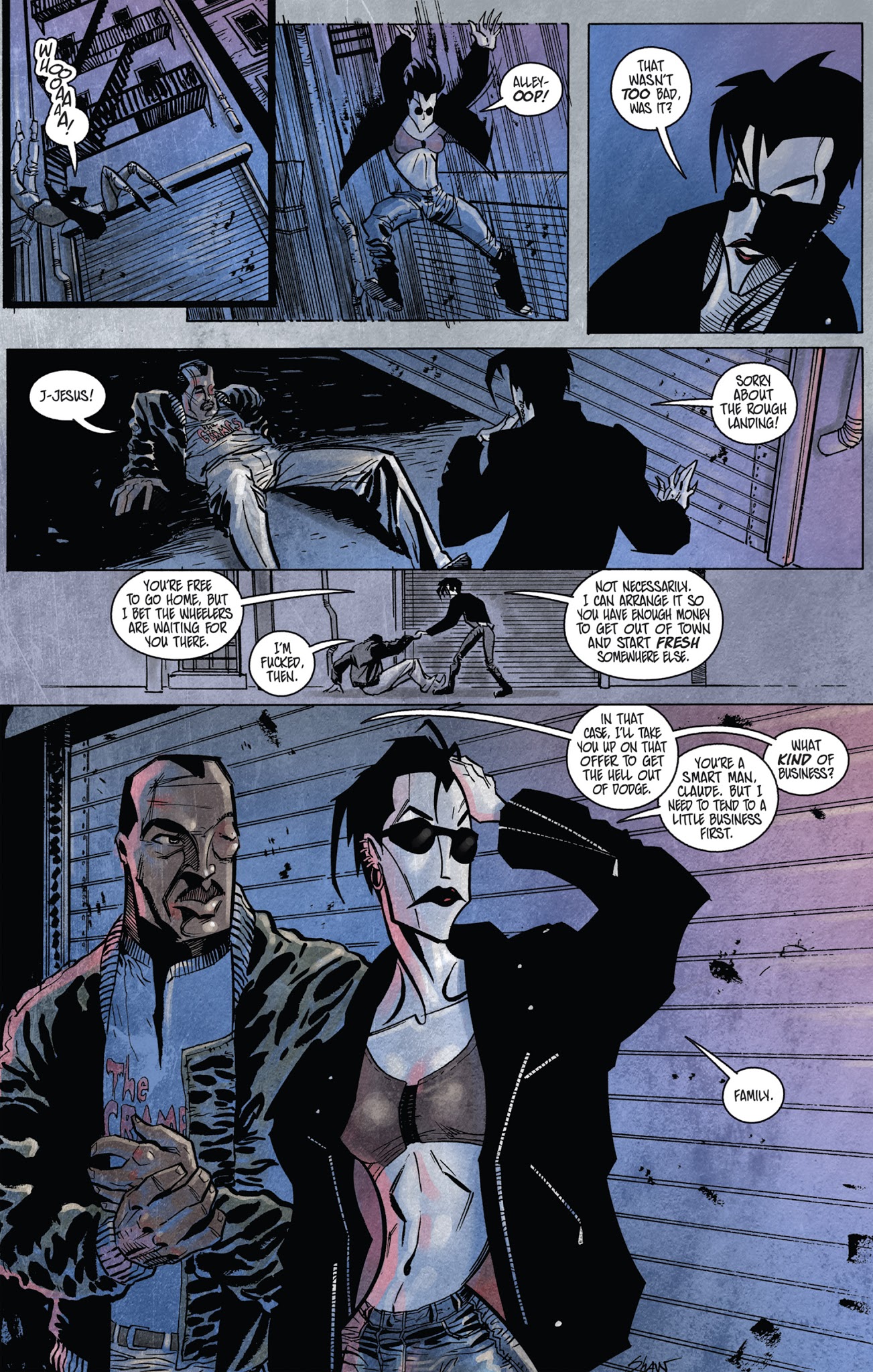 Read online Sunglasses After Dark: Full Blooded Collection comic -  Issue # TPB - 114