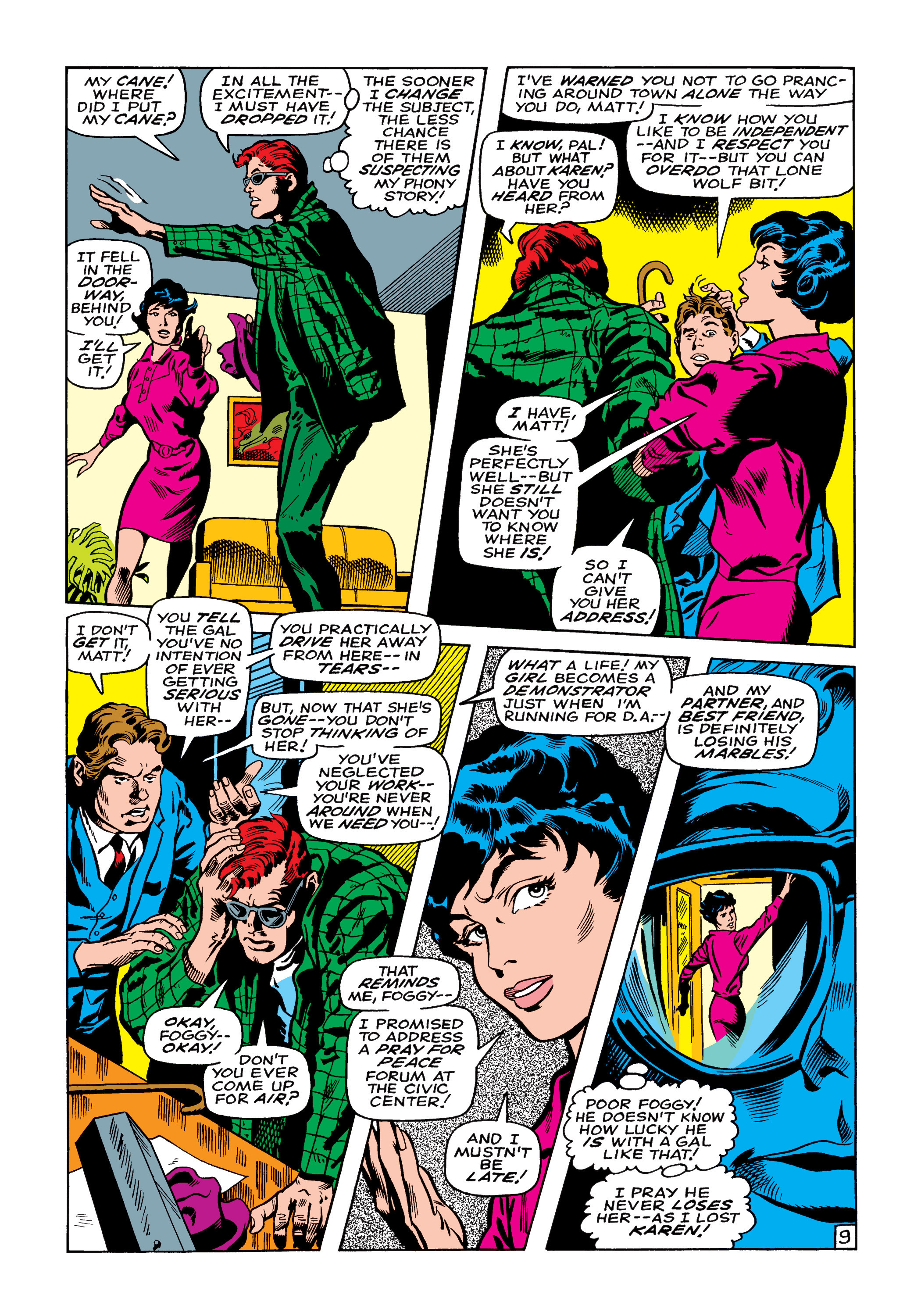 Read online Marvel Masterworks: Daredevil comic -  Issue # TPB 5 (Part 1) - 99