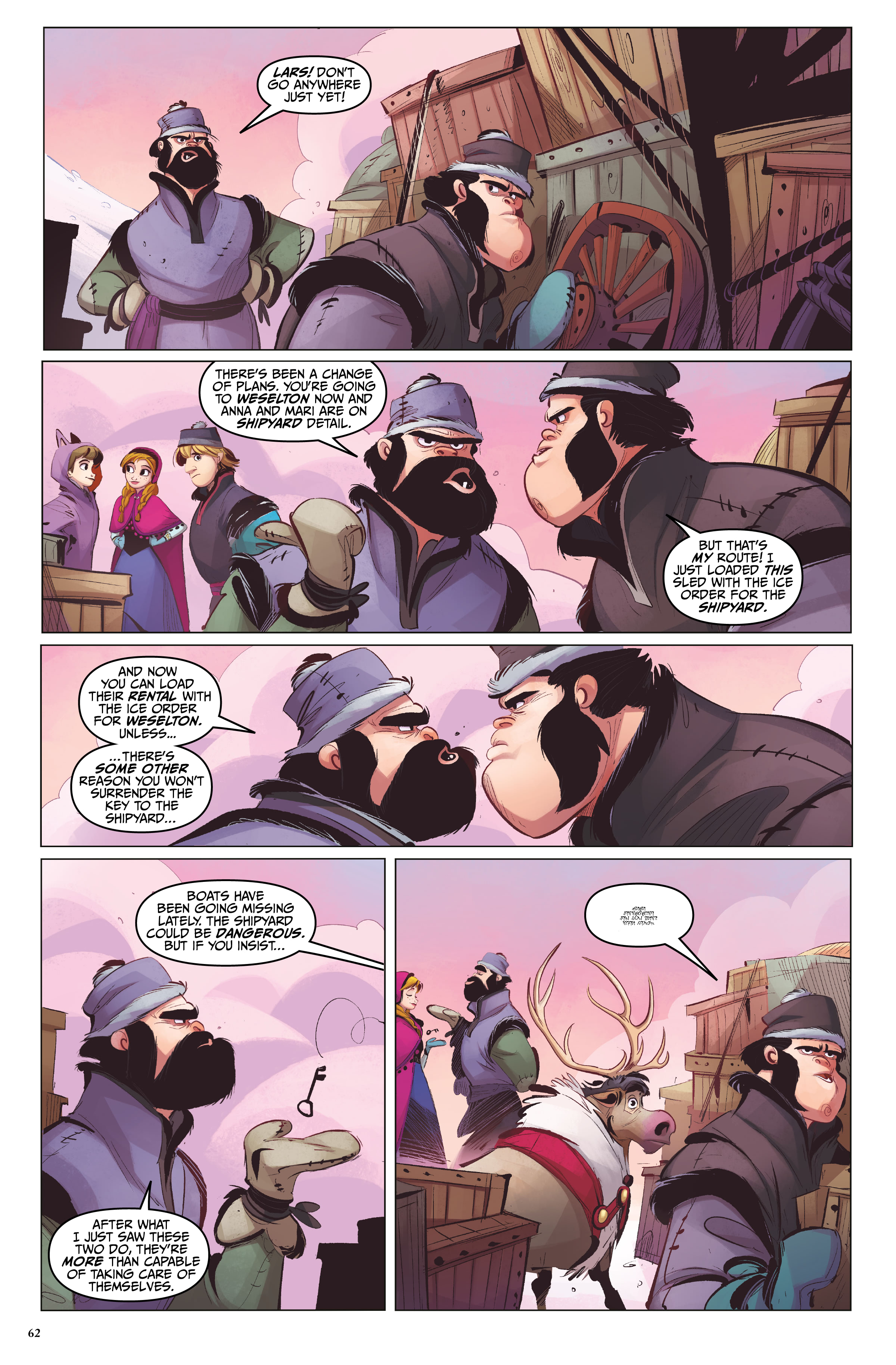 Read online Disney Frozen Library Edition comic -  Issue # TPB (Part 1) - 64