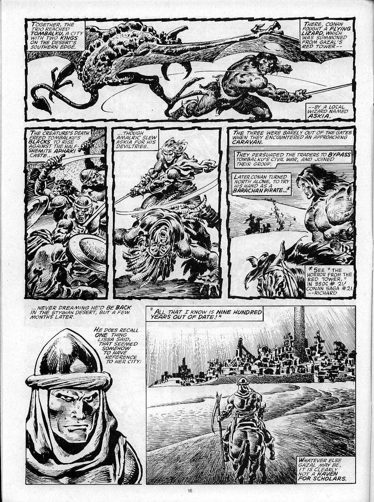 The Savage Sword Of Conan issue 204 - Page 18