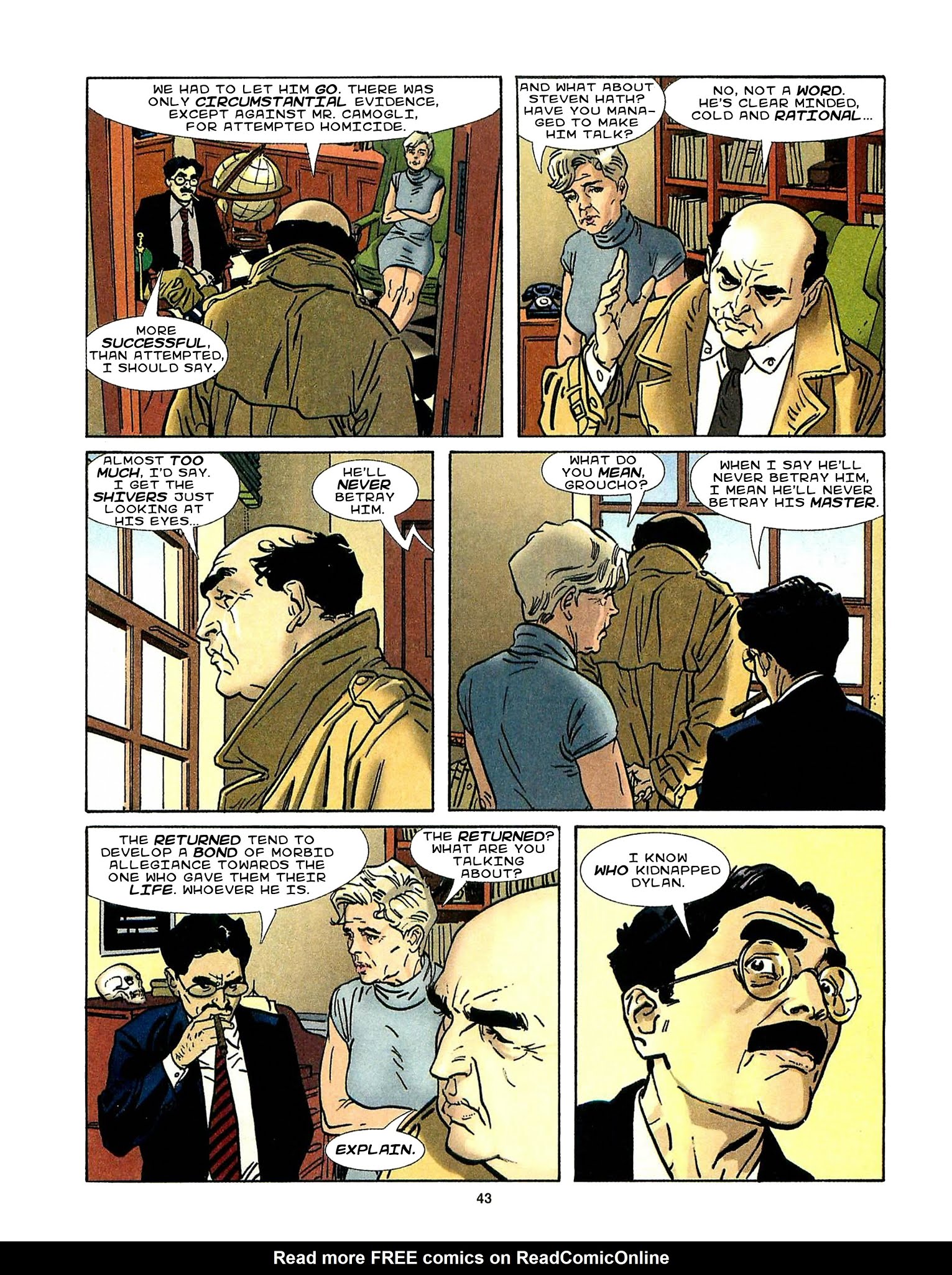 Read online Dylan Dog (1986) comic -  Issue #242 - 42