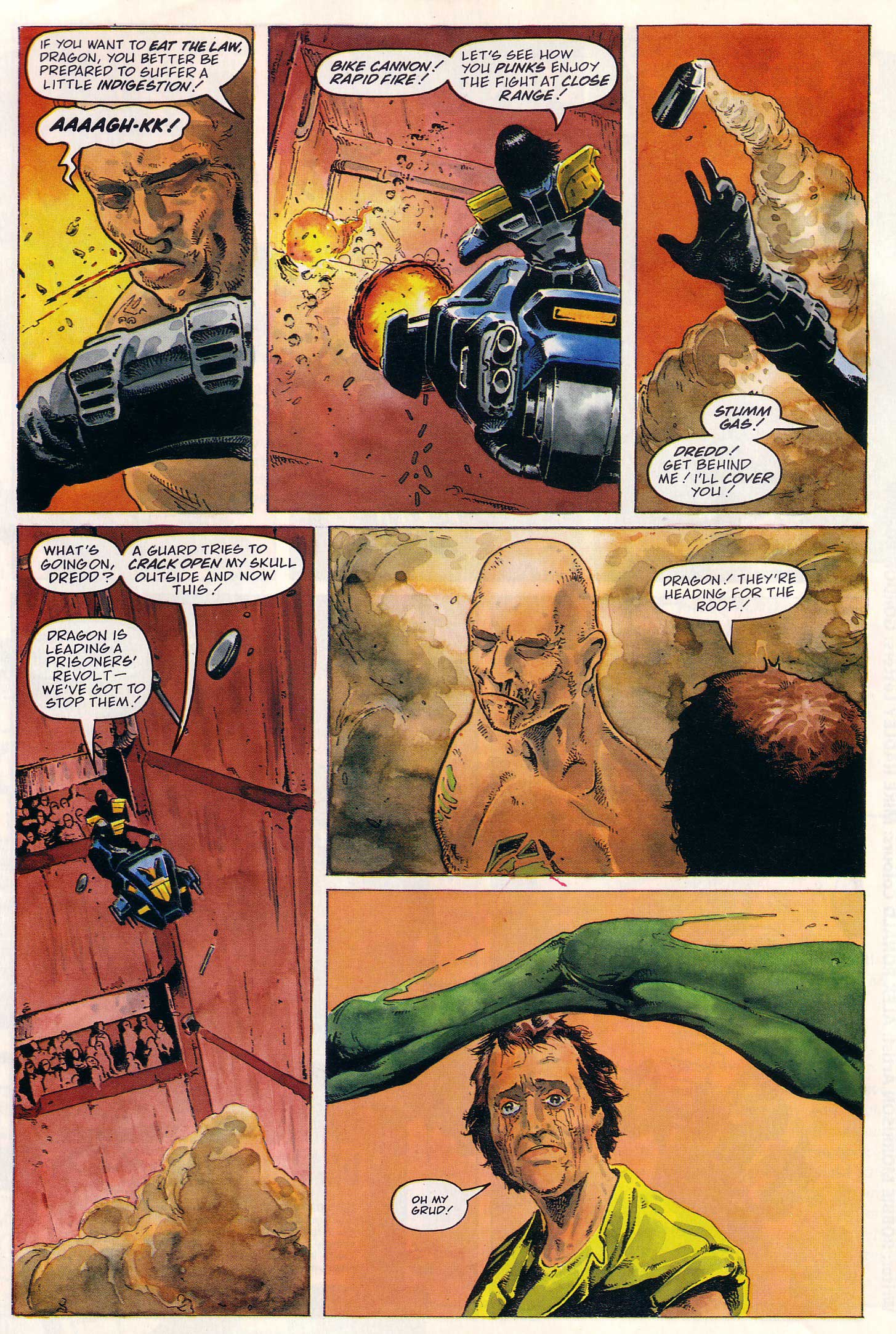 Read online Judge Dredd Lawman of the Future comic -  Issue #16 - 24
