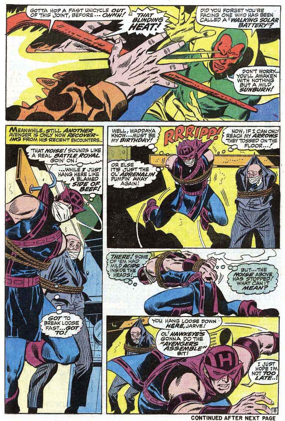 Read online The Avengers (1963) comic -  Issue #60 - 25