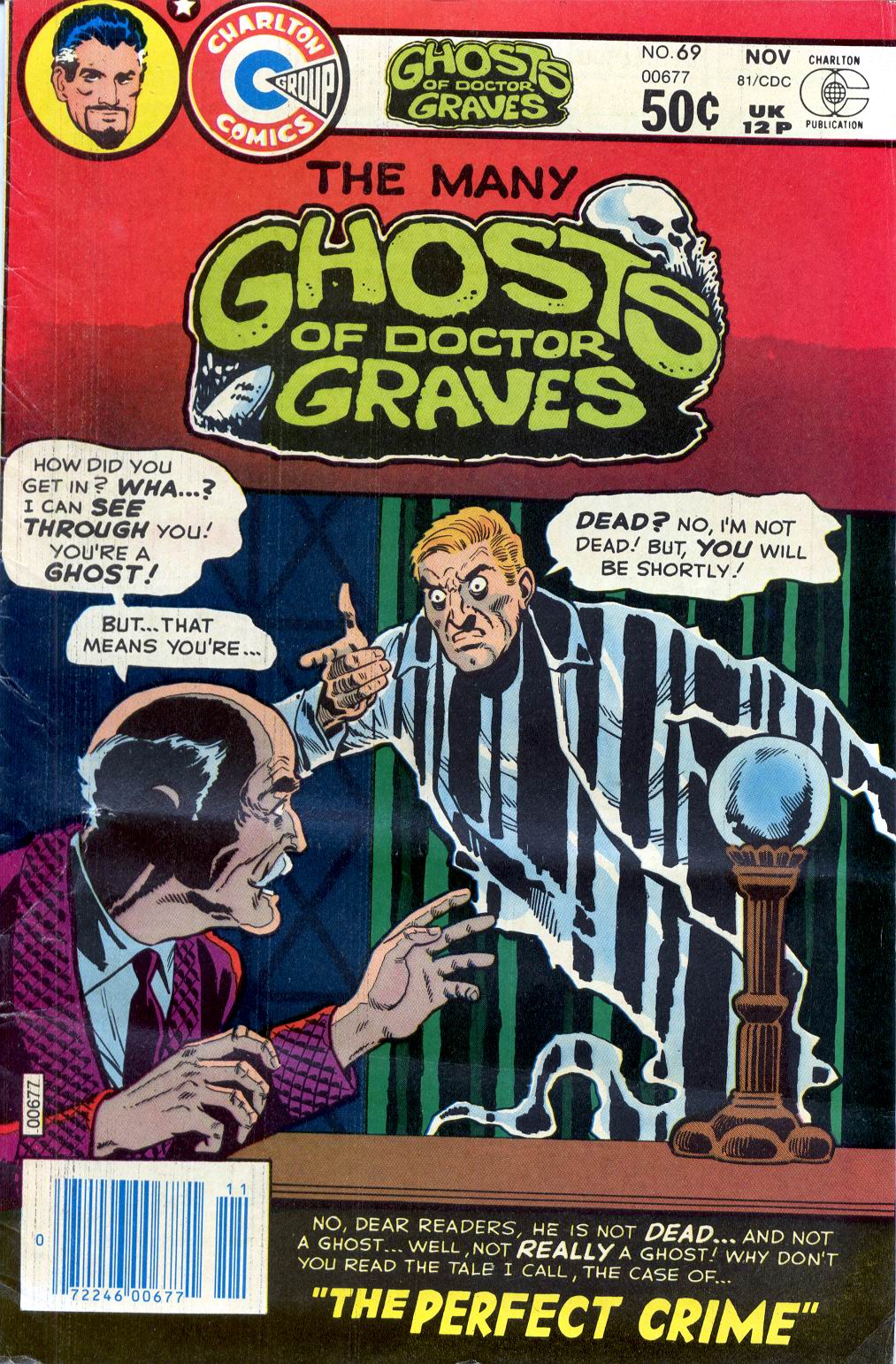 The Many Ghosts of Dr. Graves issue 69 - Page 1