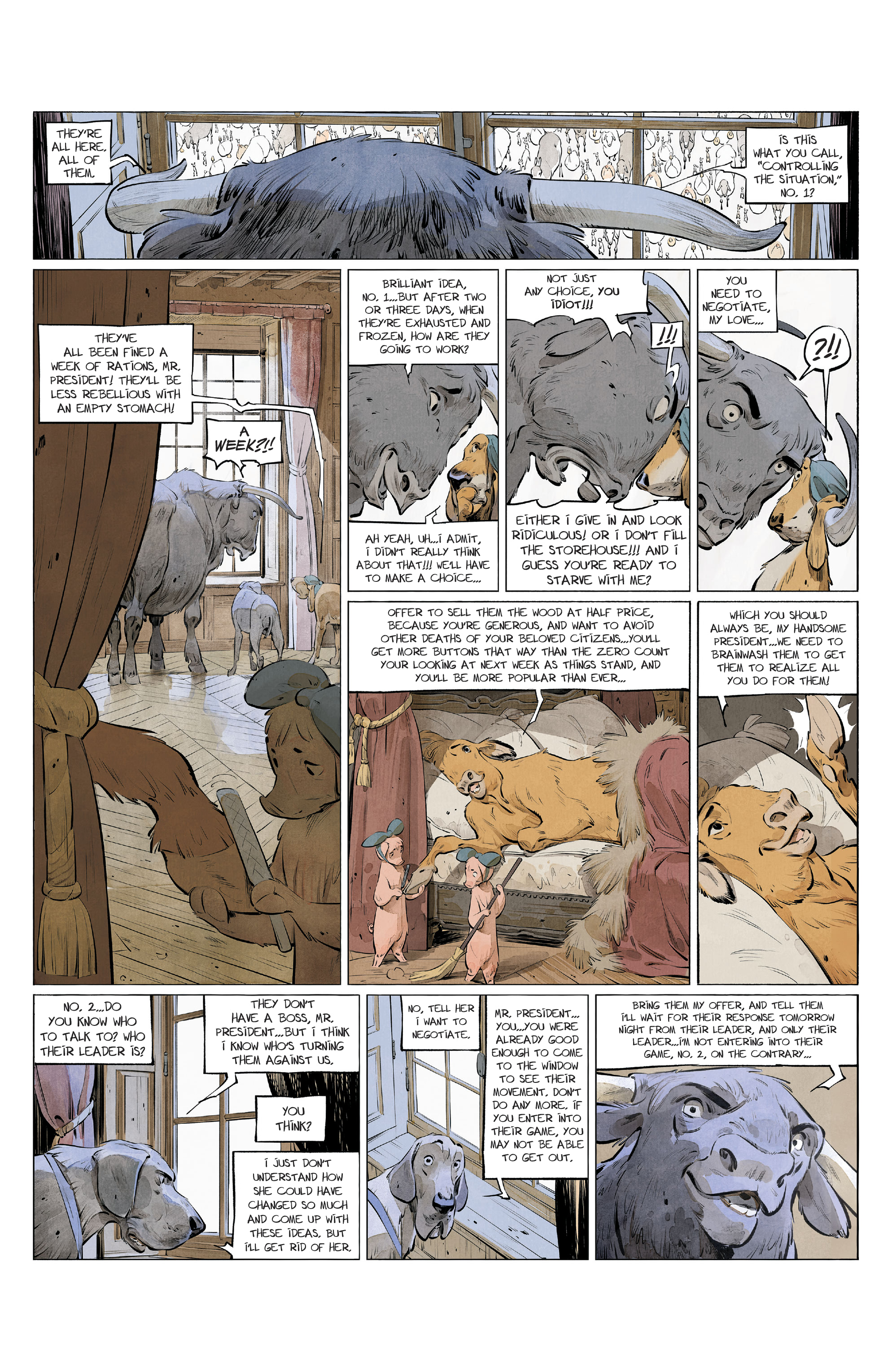 Read online Animal Castle comic -  Issue #5 - 12