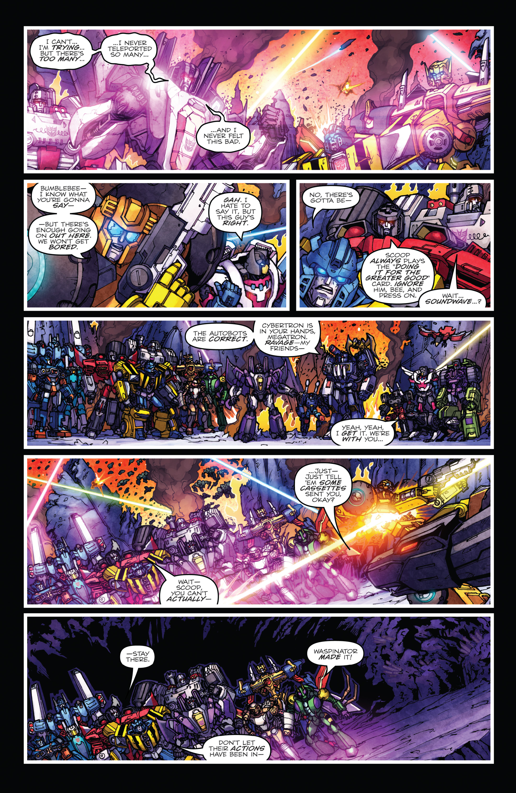 Read online The Transformers: Dark Cybertron Finale comic -  Issue # Full - 114