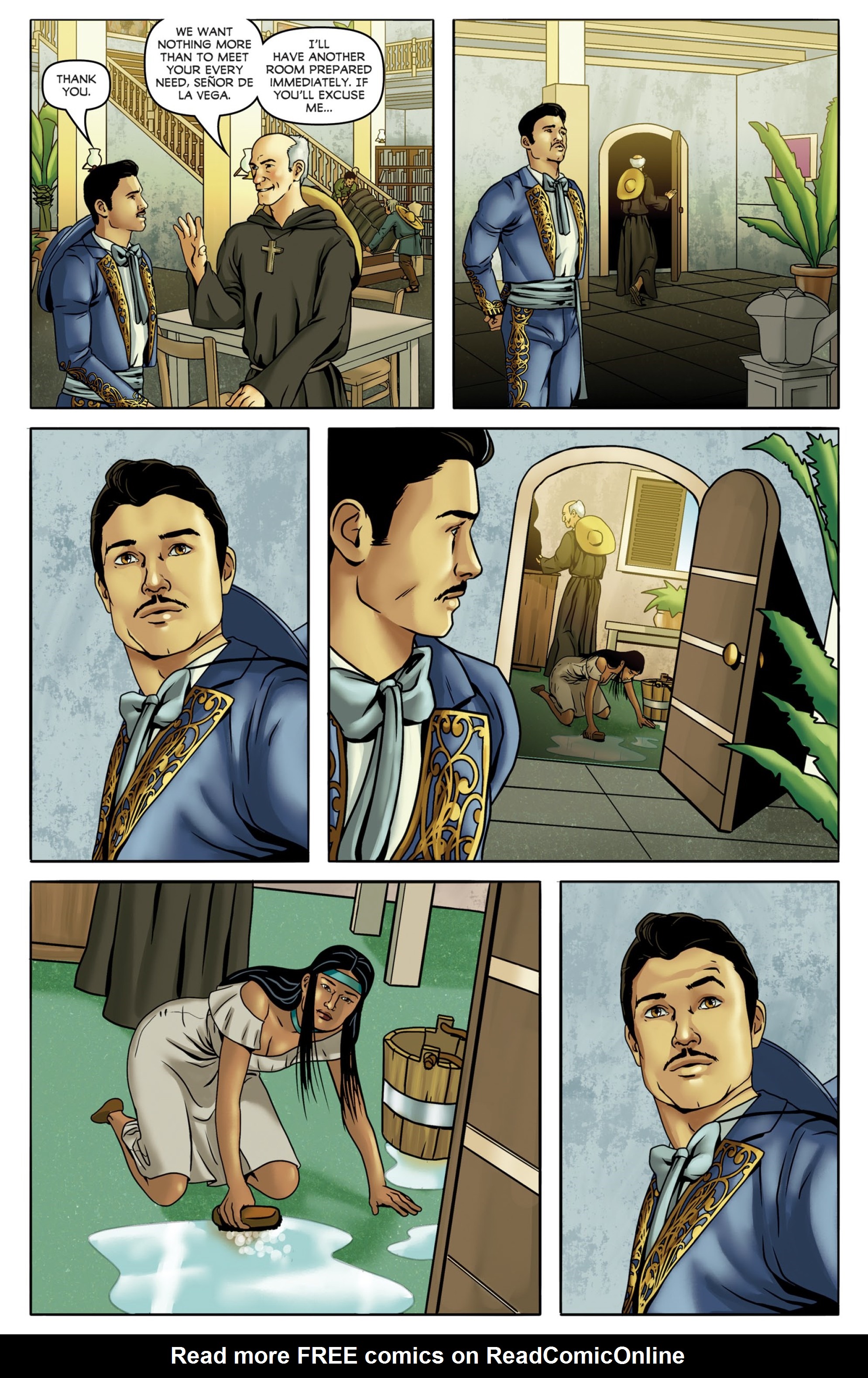 Read online Zorro: Sacrilege comic -  Issue #1 - 10